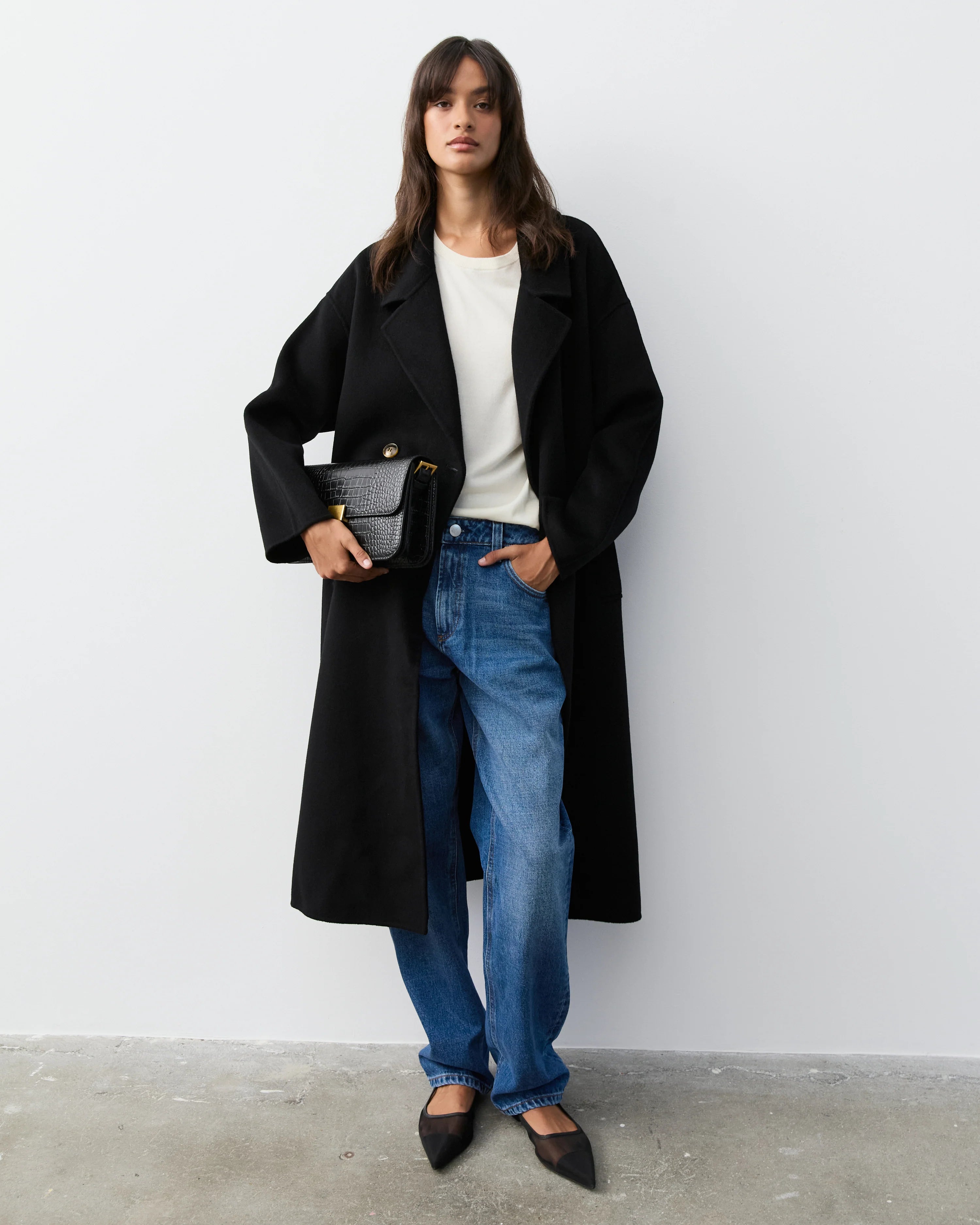 The Curated The London Coat black NH-020_RM001