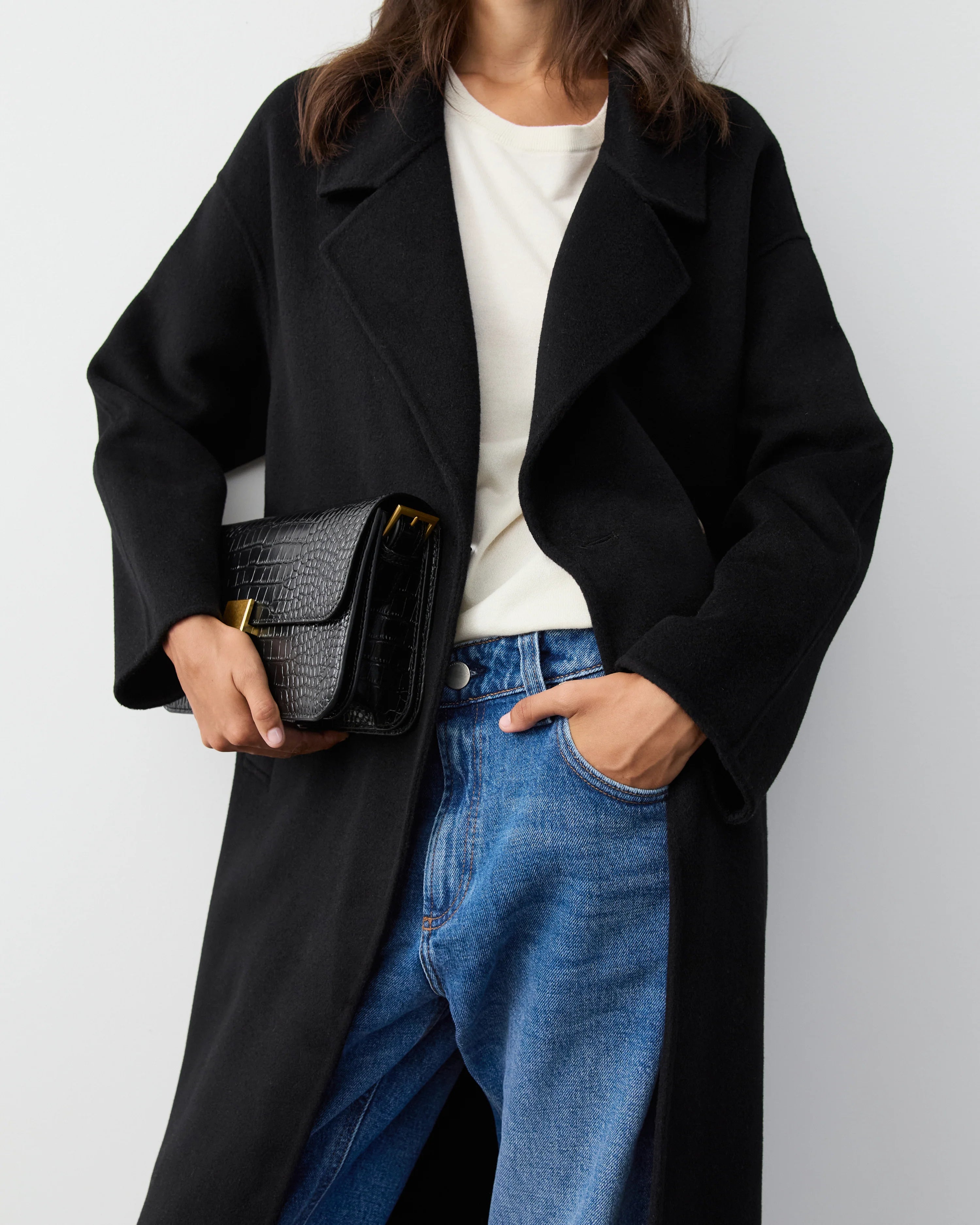 The Curated The London Coat black NH-020_RM001