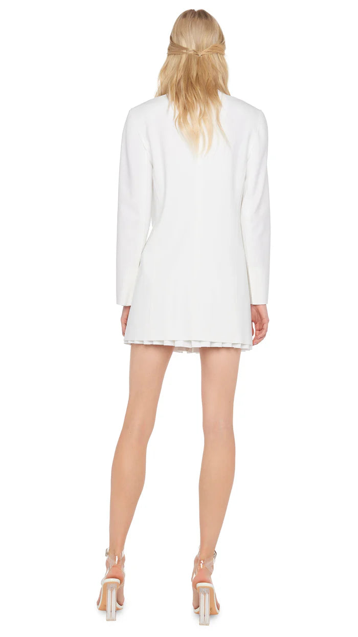 Norma Kamali Easy Fit Single Breasted Jacket Mini