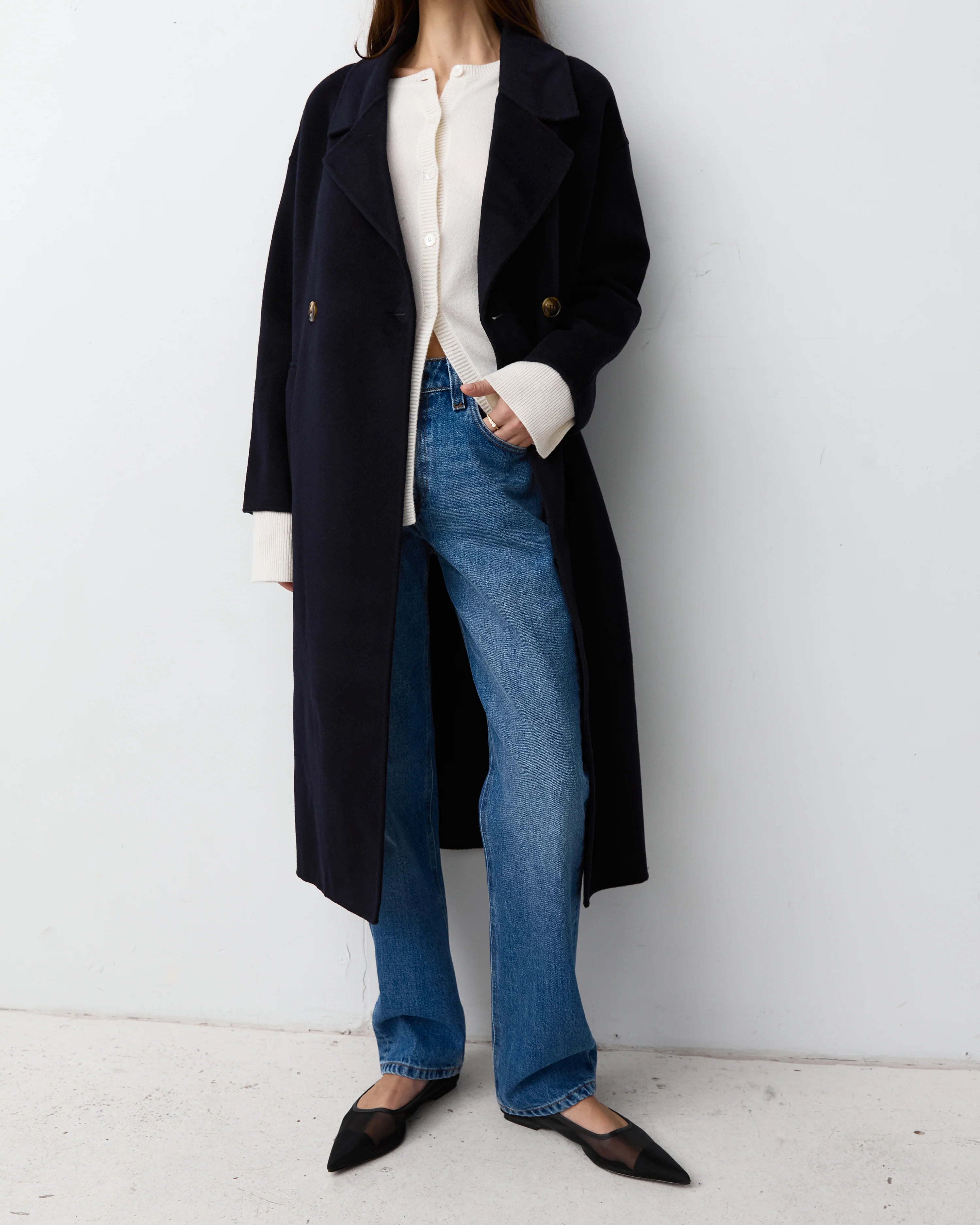 The Curated The London Coat navy NH-020_PA5065