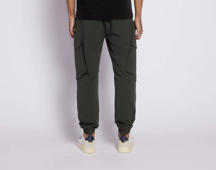 AEDEN Toby Pants Army Green