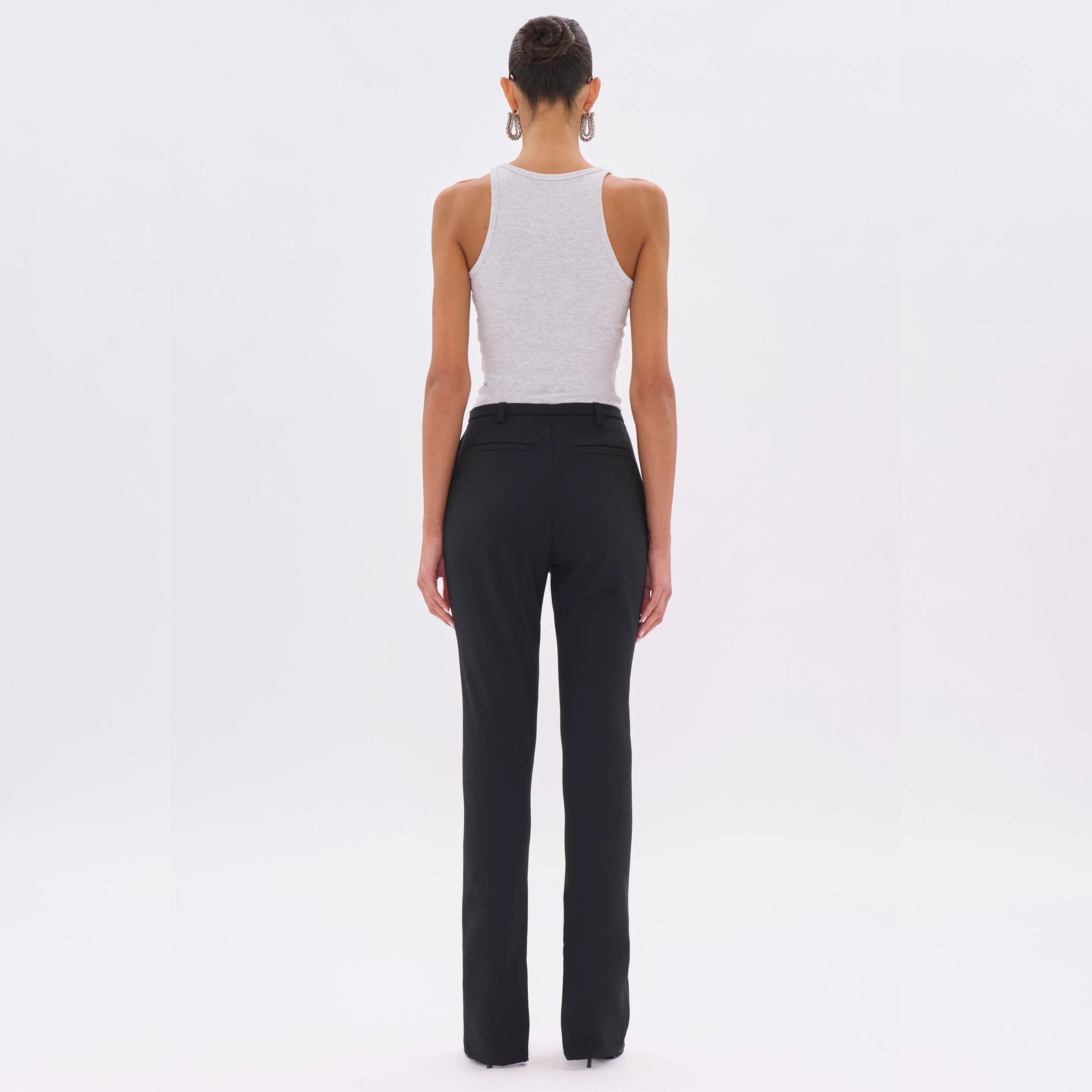 The Latest Studios Carola Trousers Black TLW03112J0094ABTP