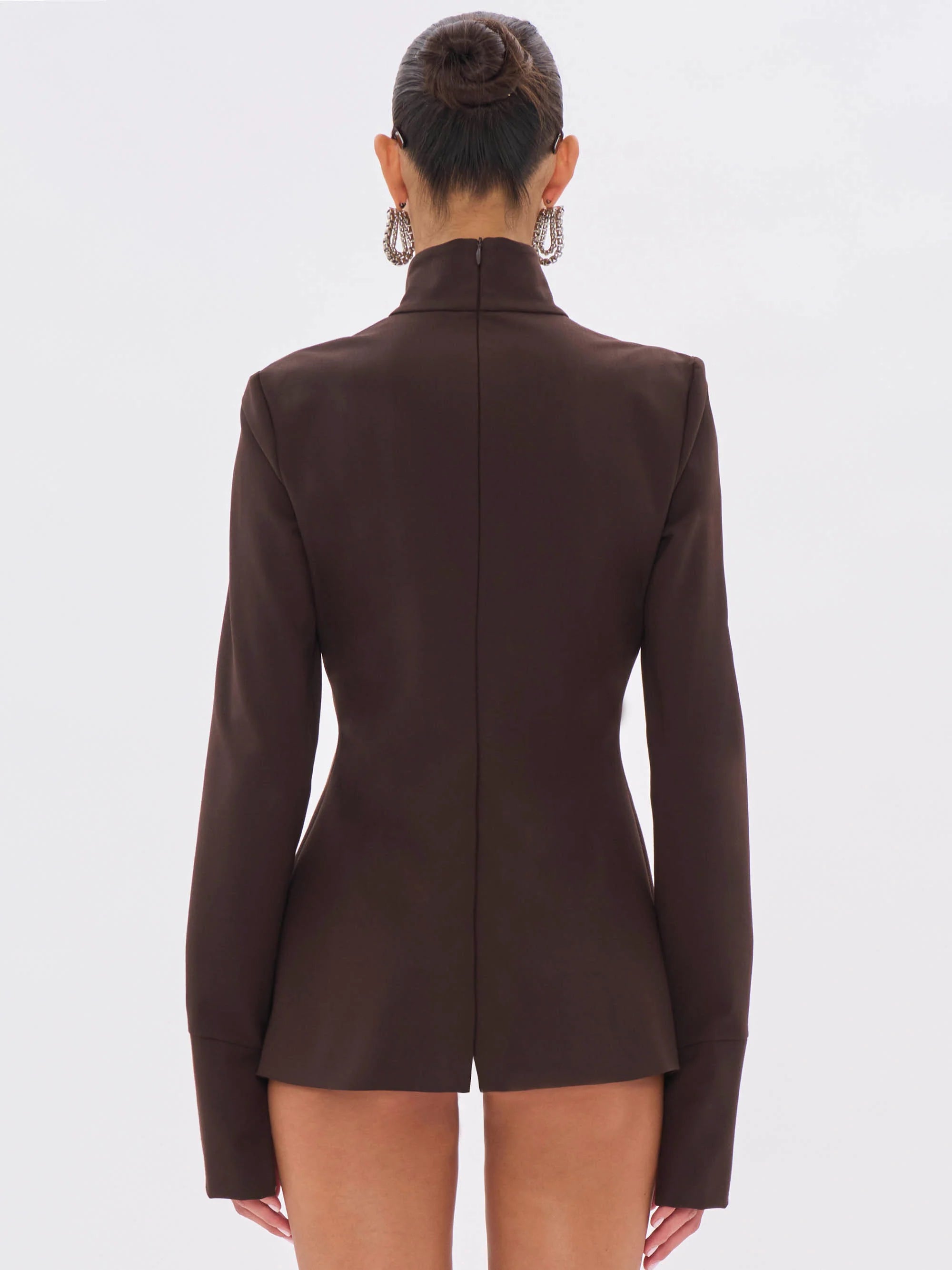 The Latest Studios Clio Sweater Brown LW04005W0206ABTP