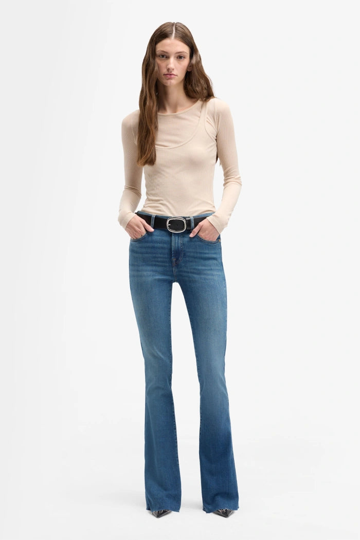 7 For All Mankind TAILORLESS BOOTCUT in Slim Illusion 7U040C12-1ZT