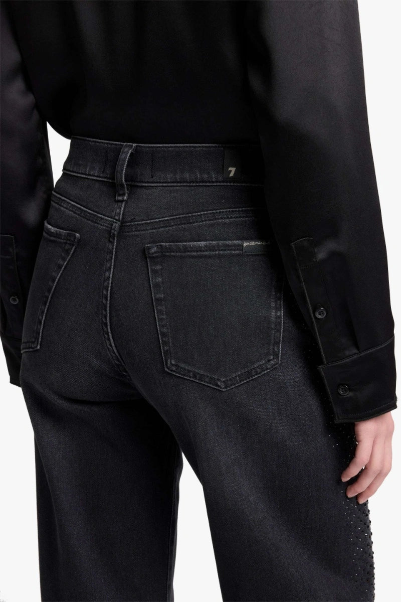 7 For All Mankind Twisted Lotta Bottomline With Crystals 7UX1SC32-1NU