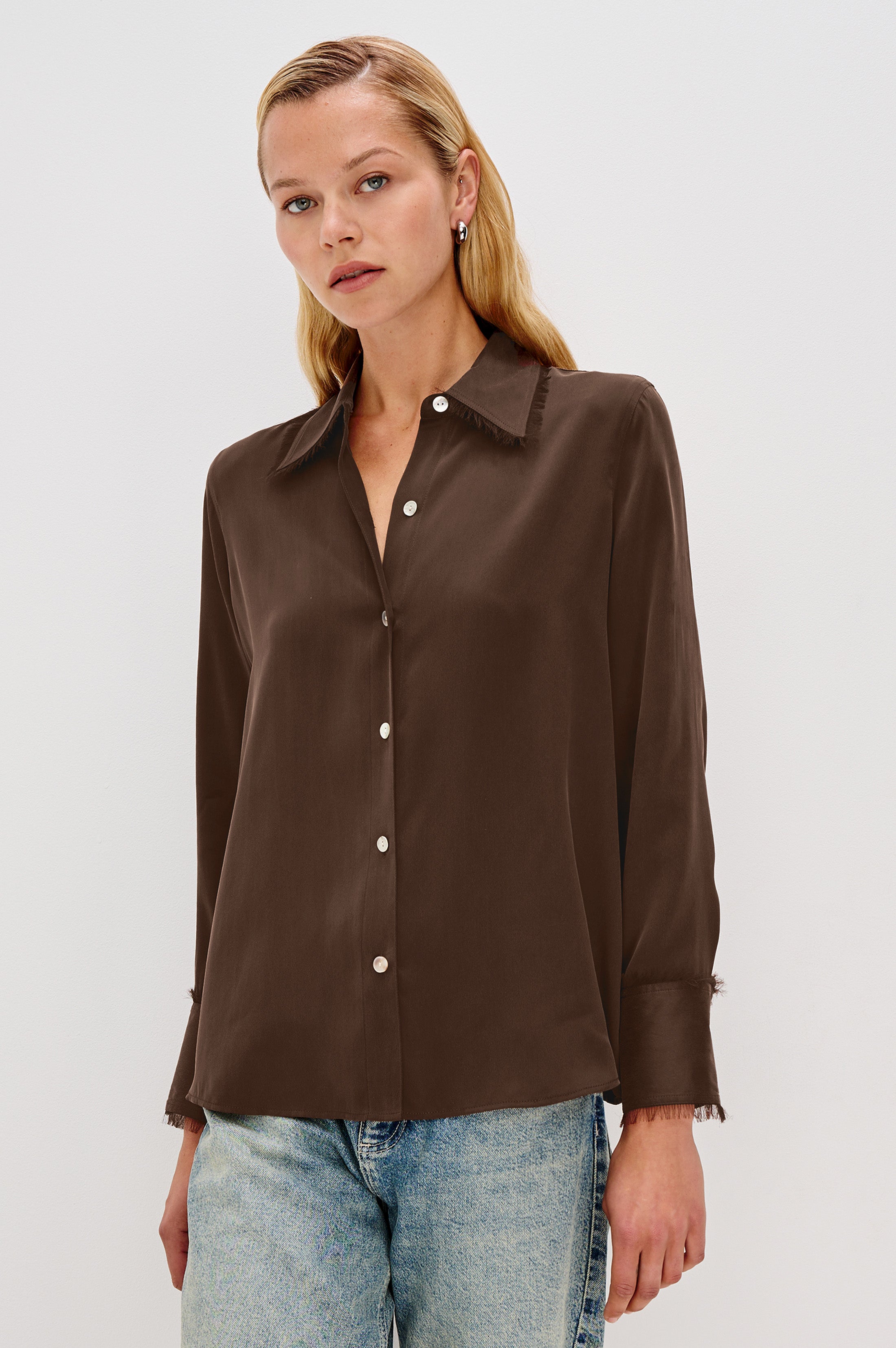 Rails Abbey Shirt Espresso
