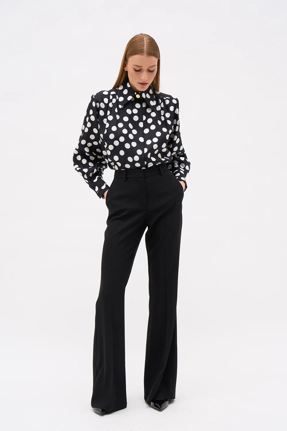 DMN Paris Charlie Blouse Polka Dots