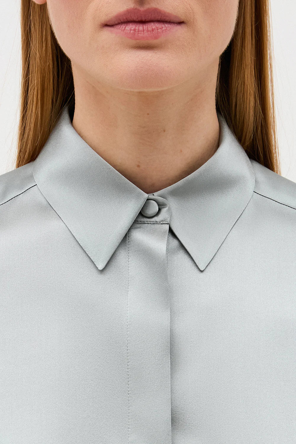 DMN Paris Robbie Blouse Steel Blue