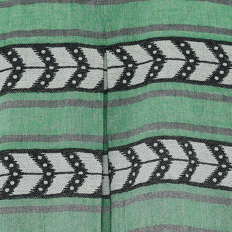 Devotion Twins Grateful mini dress green/black