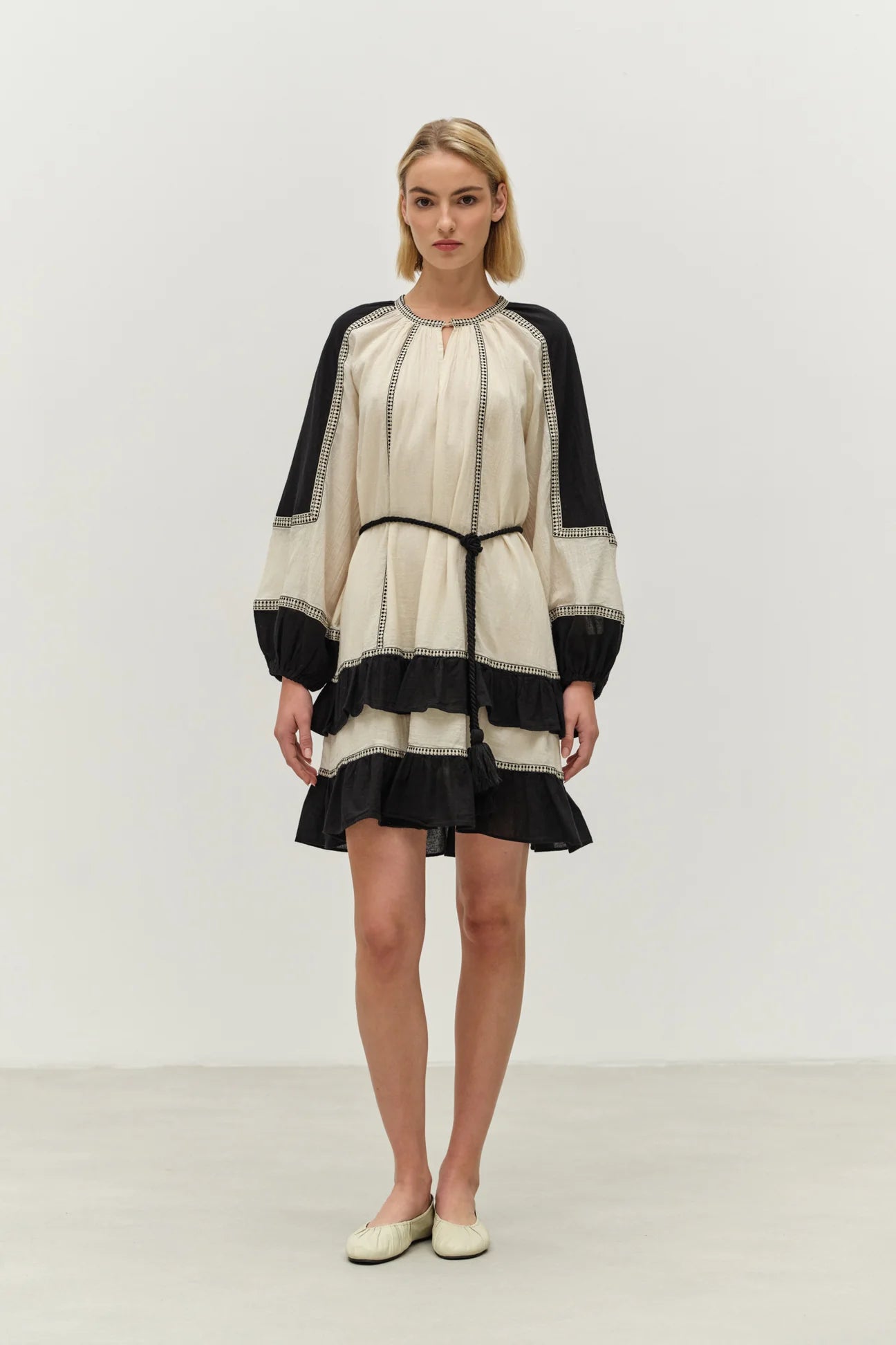 Devotion Twins Emphasis Dress black/offwhite