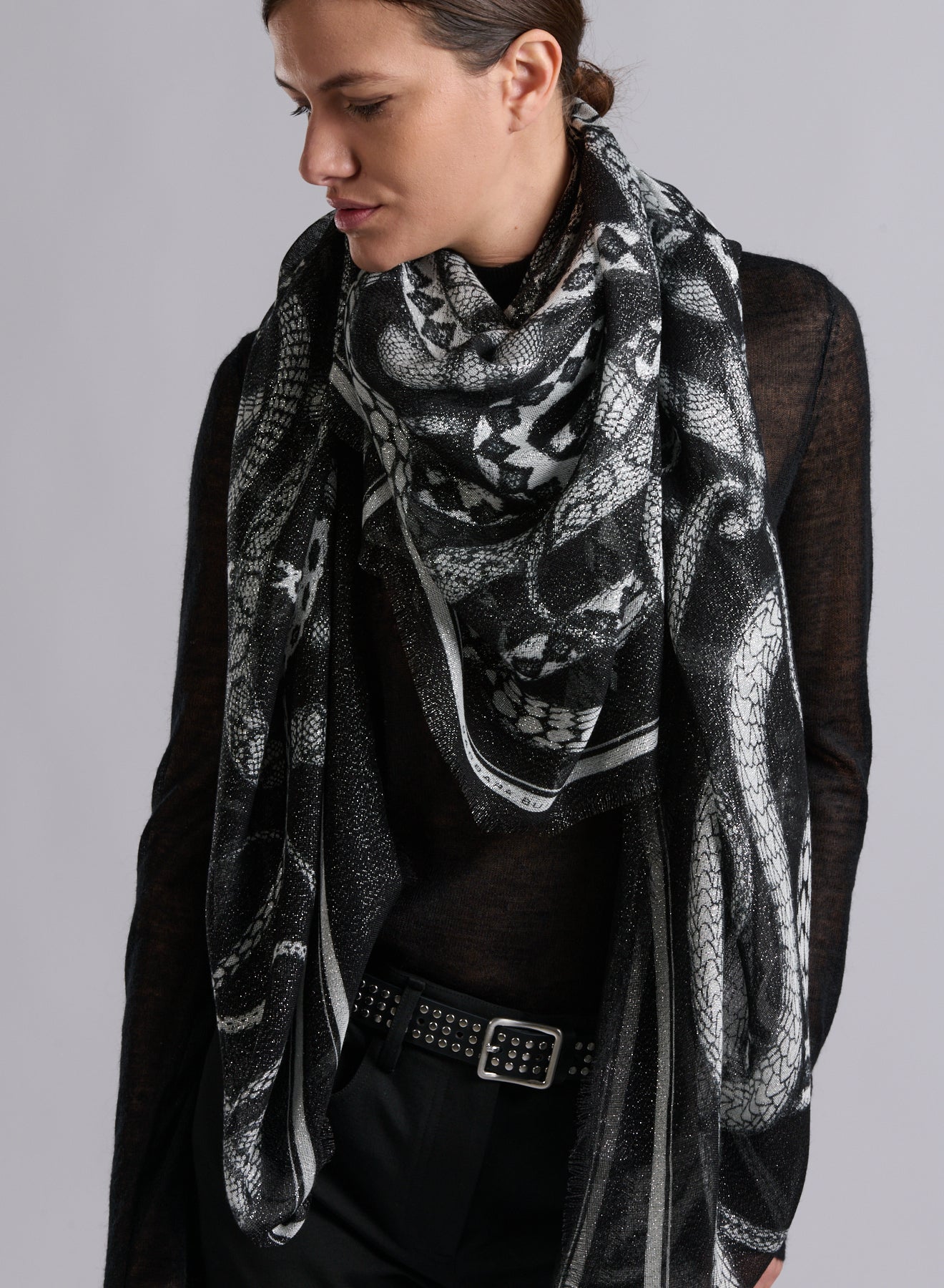 Barbara Bui Printed Scarf G9019FRU_8010