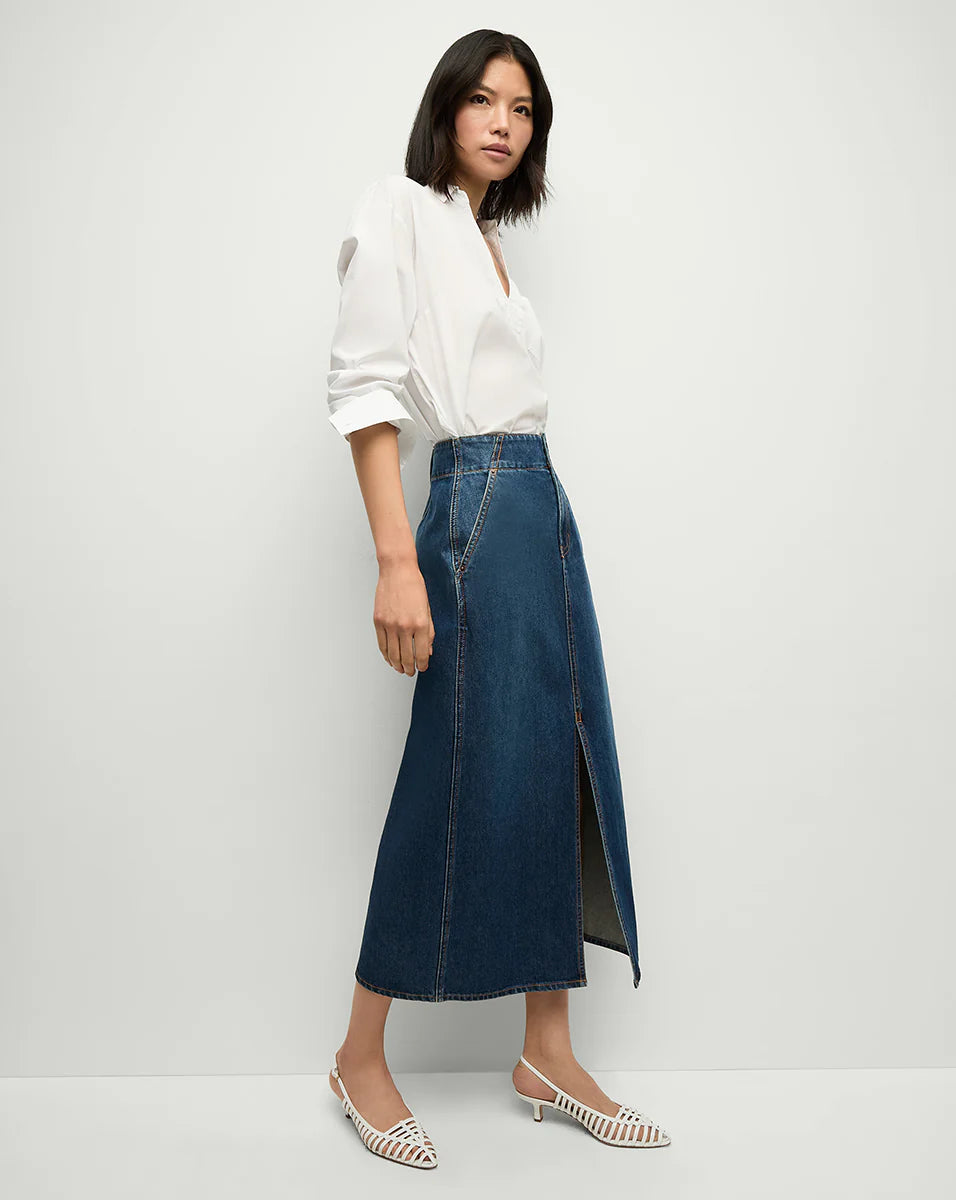Veronica Beard Patricia Denim Skirt