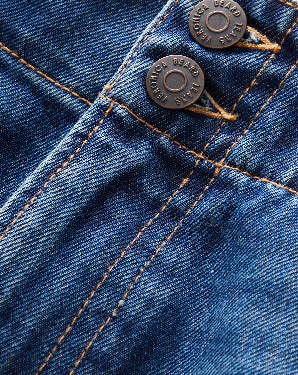 Veronica Beard Patricia Denim Skirt