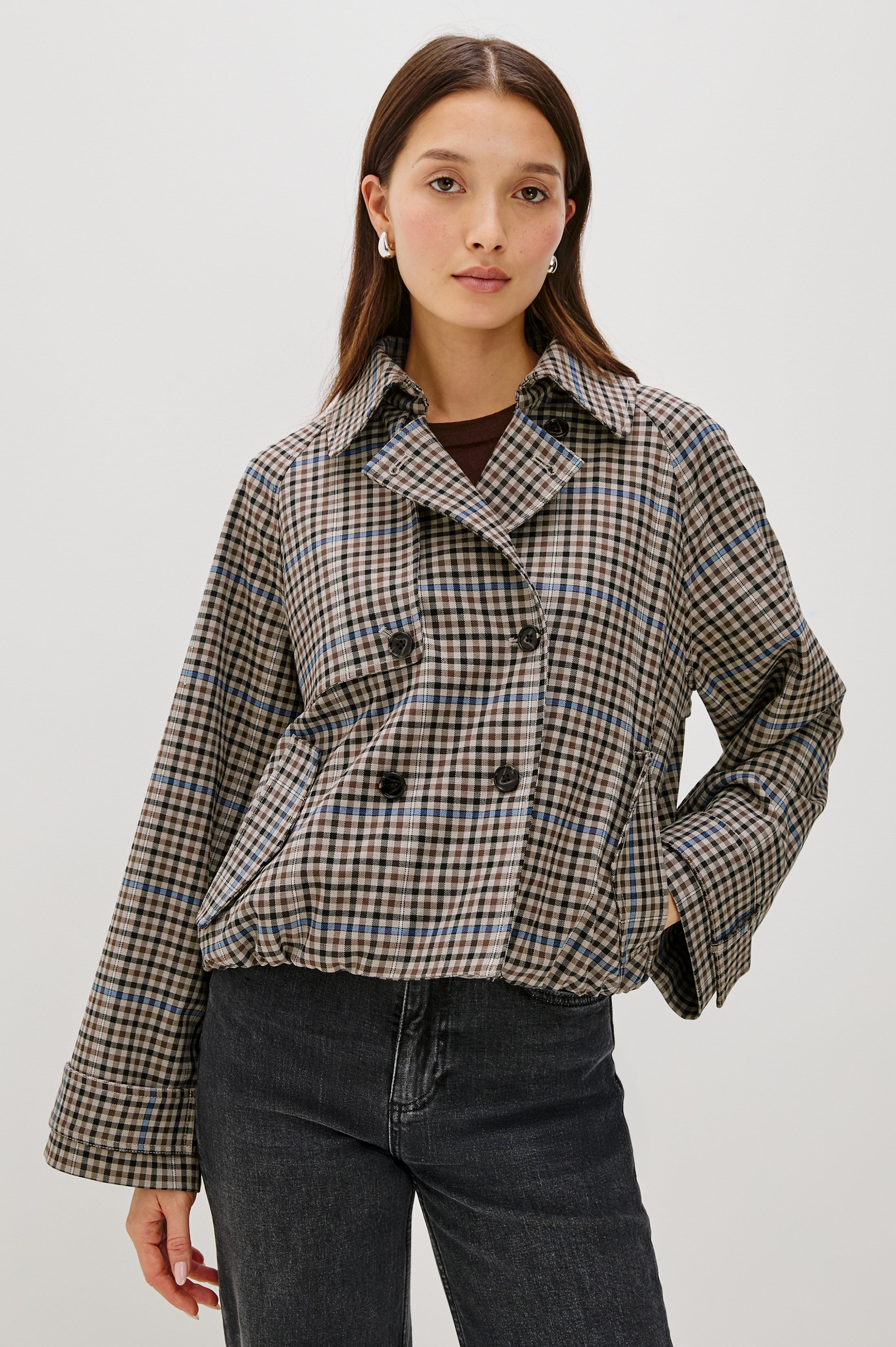 Rails Jett Jacket Mocha Check