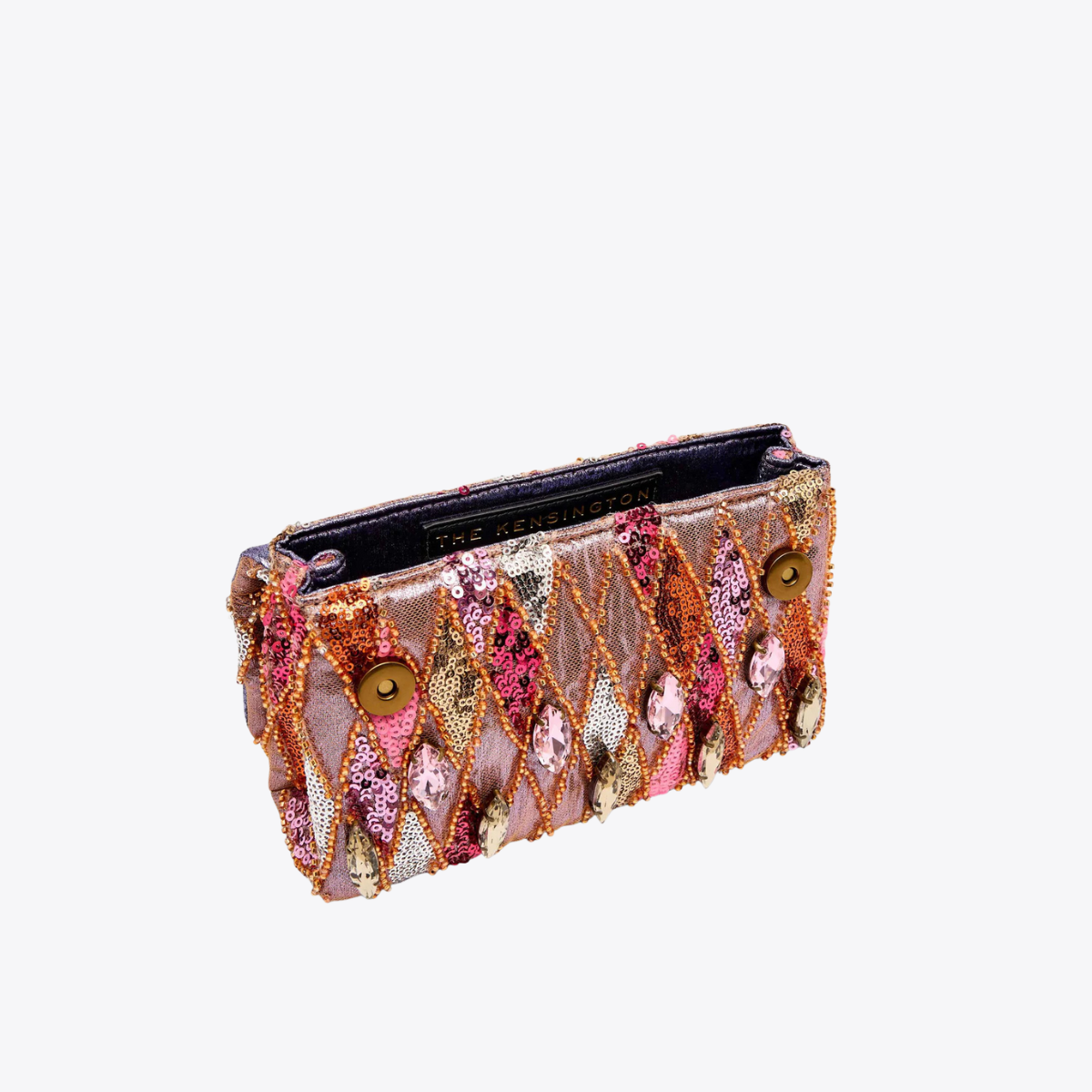 Kurt Geiger Kensington sequin mini bag pink comb 5018257609 / 57