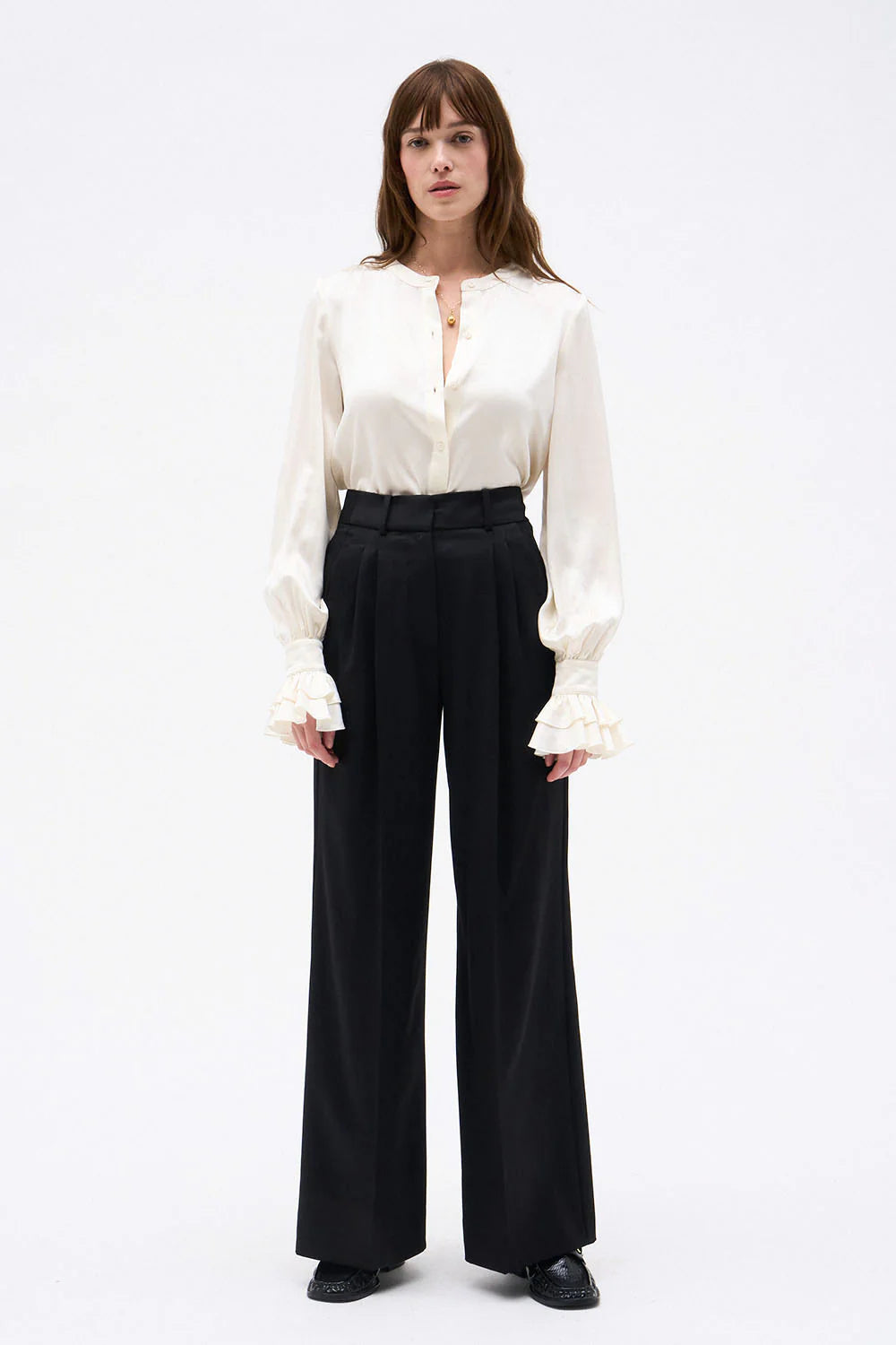 DMN PARIS ALEXANDRE BLACK PANTS