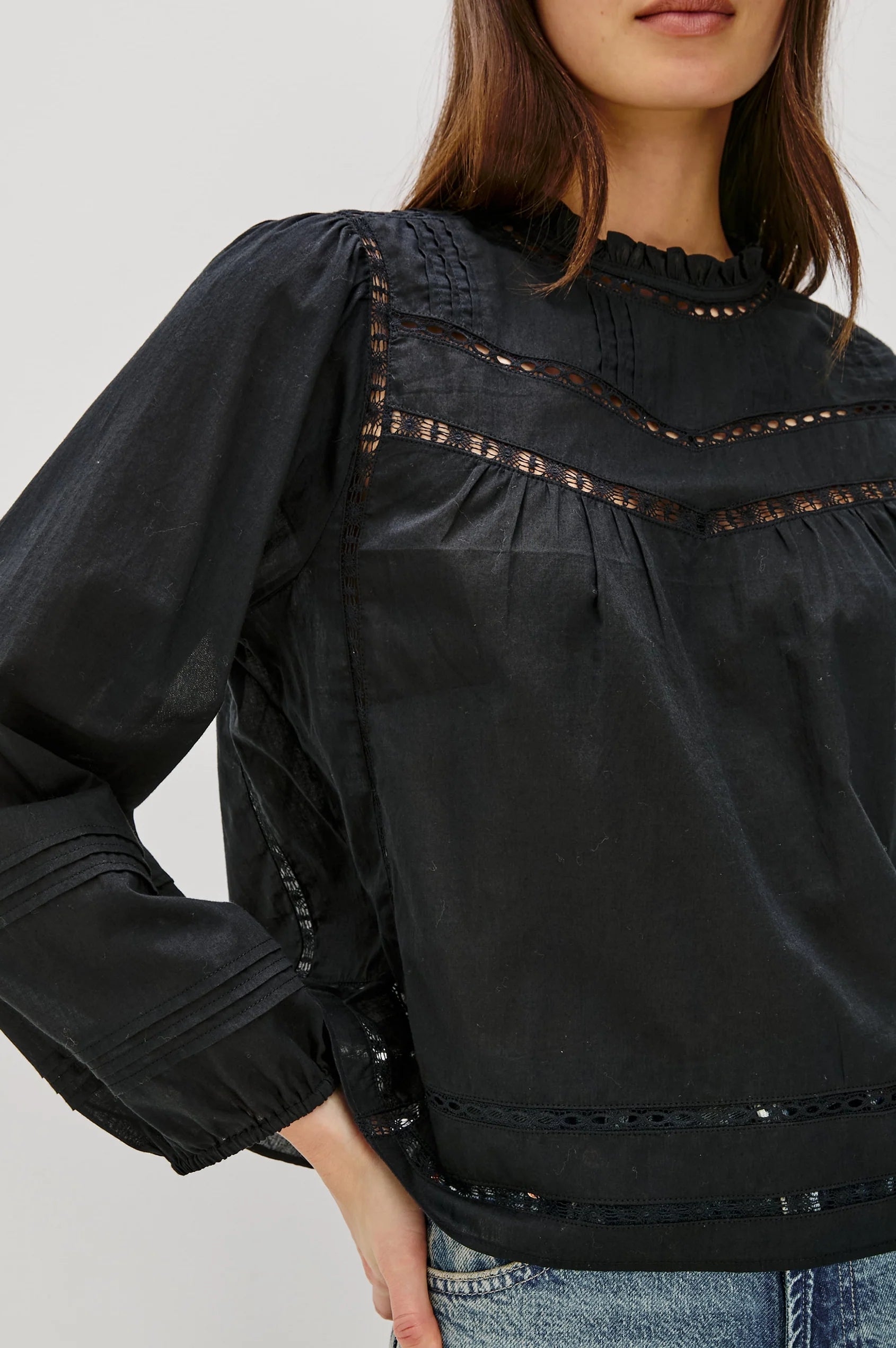 Rails Reyna Top Black