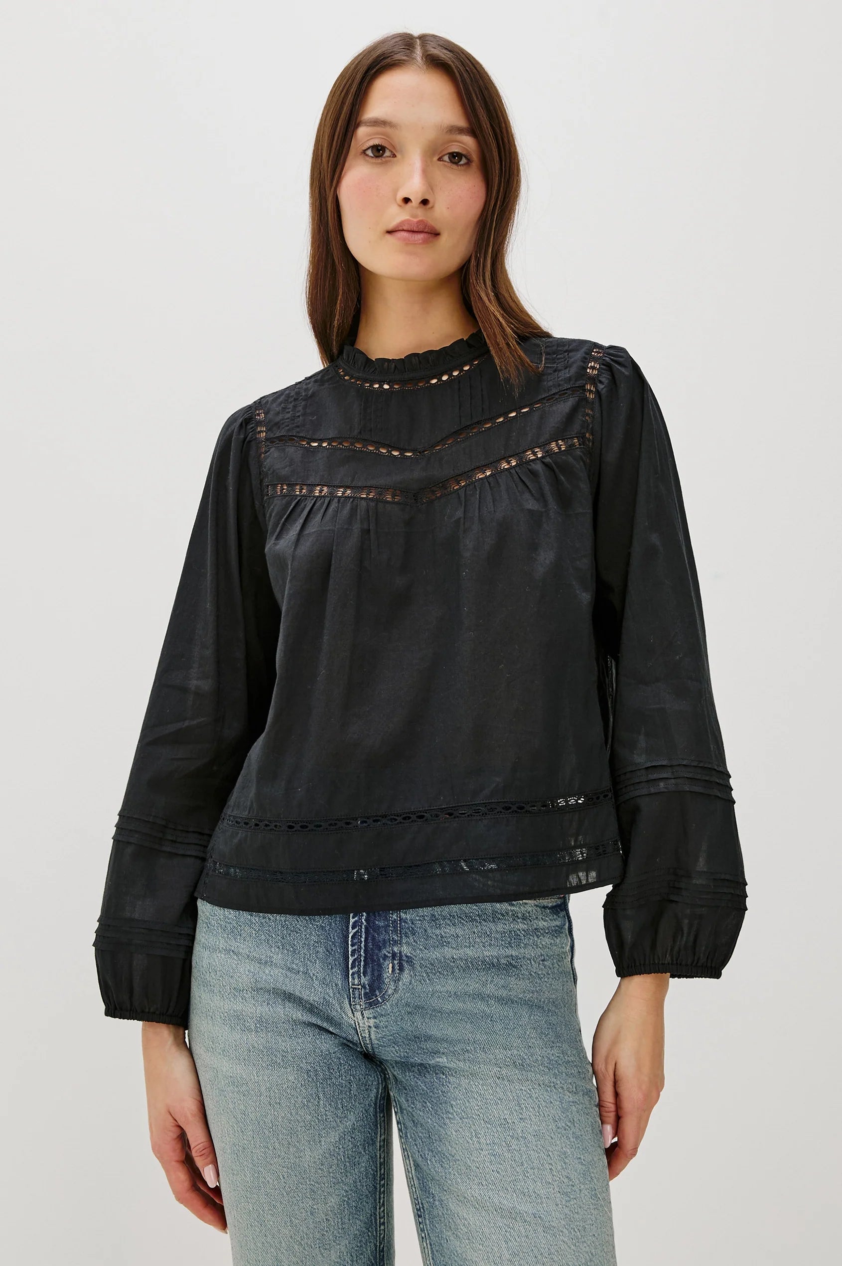 Rails Reyna Top Black