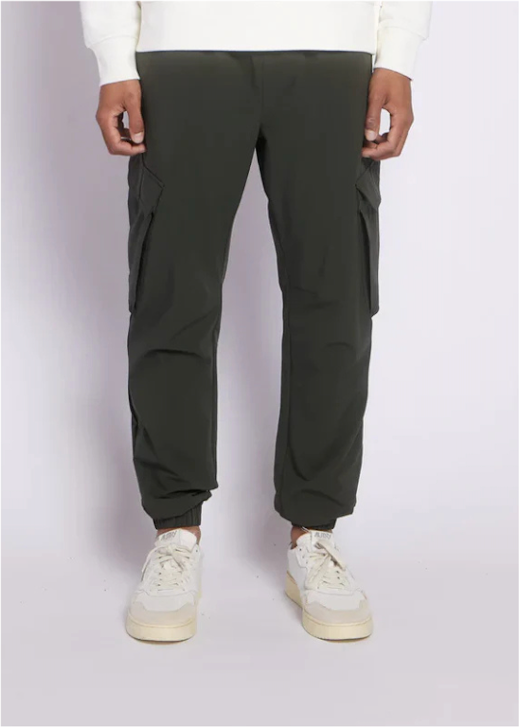 AEDEN Toby Pants Army Green