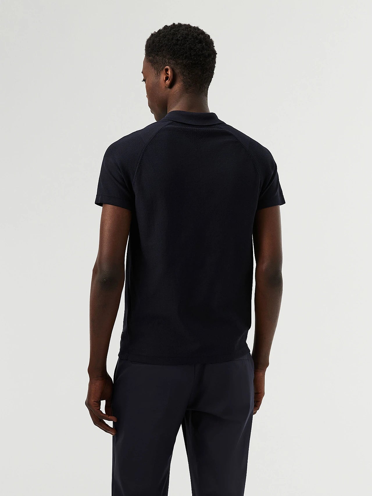 ALPHATAURI Seamless 3D Performance Knit Polo