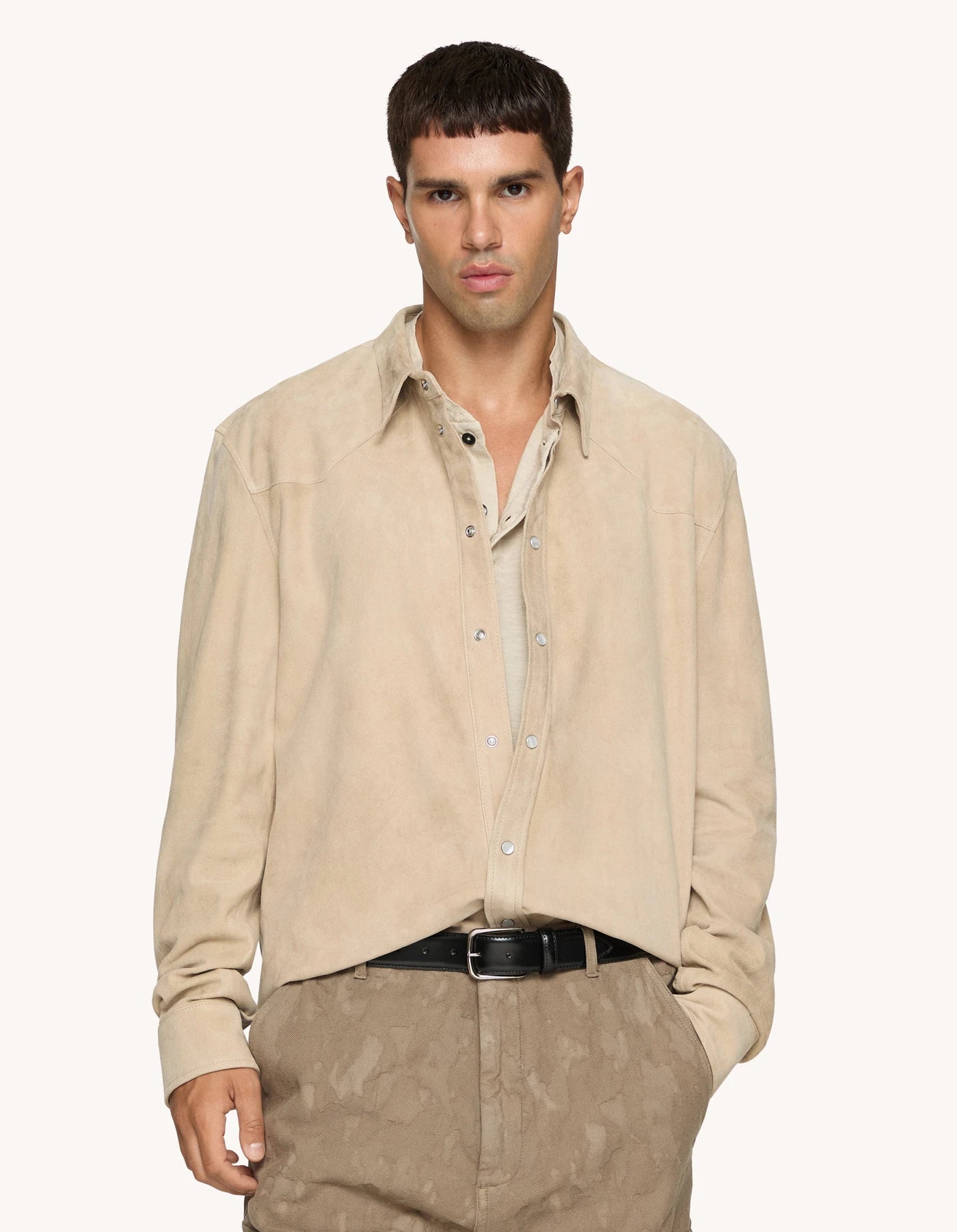 Dondup Shirt Jacket Suede