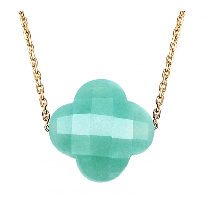 Morganne Bello Collier Clover Amazonite