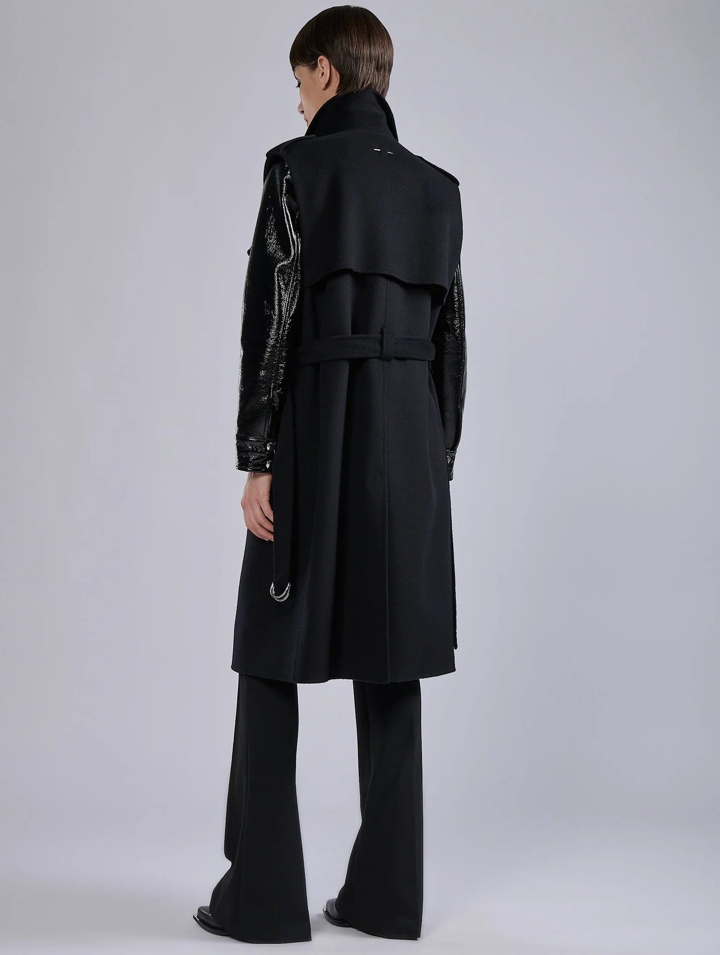 Barbara Bui Coat with Short Sleeves