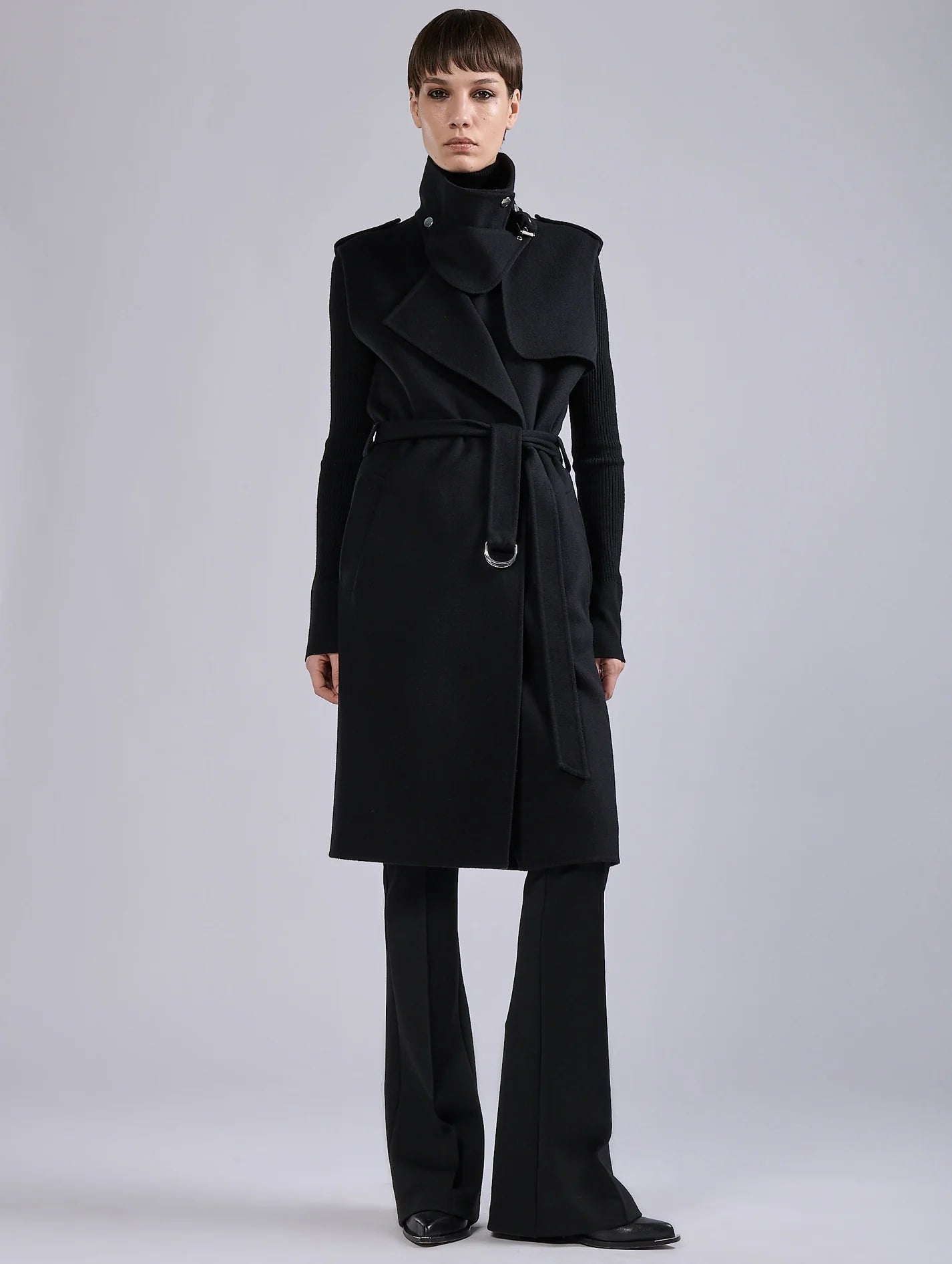 Barbara Bui Coat with Short Sleeves