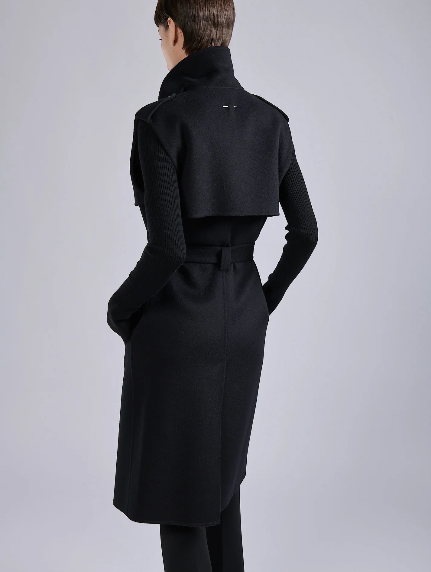 Barbara Bui Coat with Short Sleeves