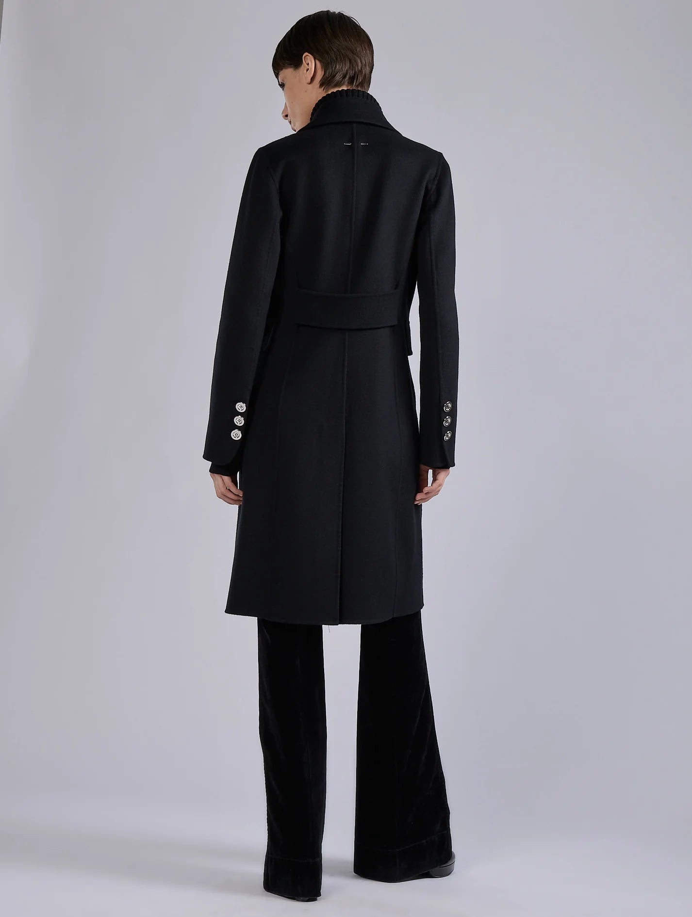Barbara Bui Long Coat Black
