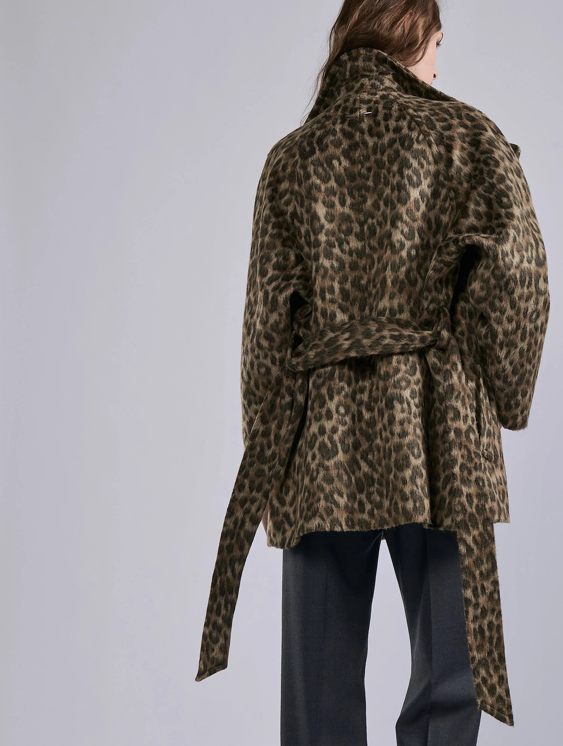 Barbara Bui Leopard Coat G1124GAI_38