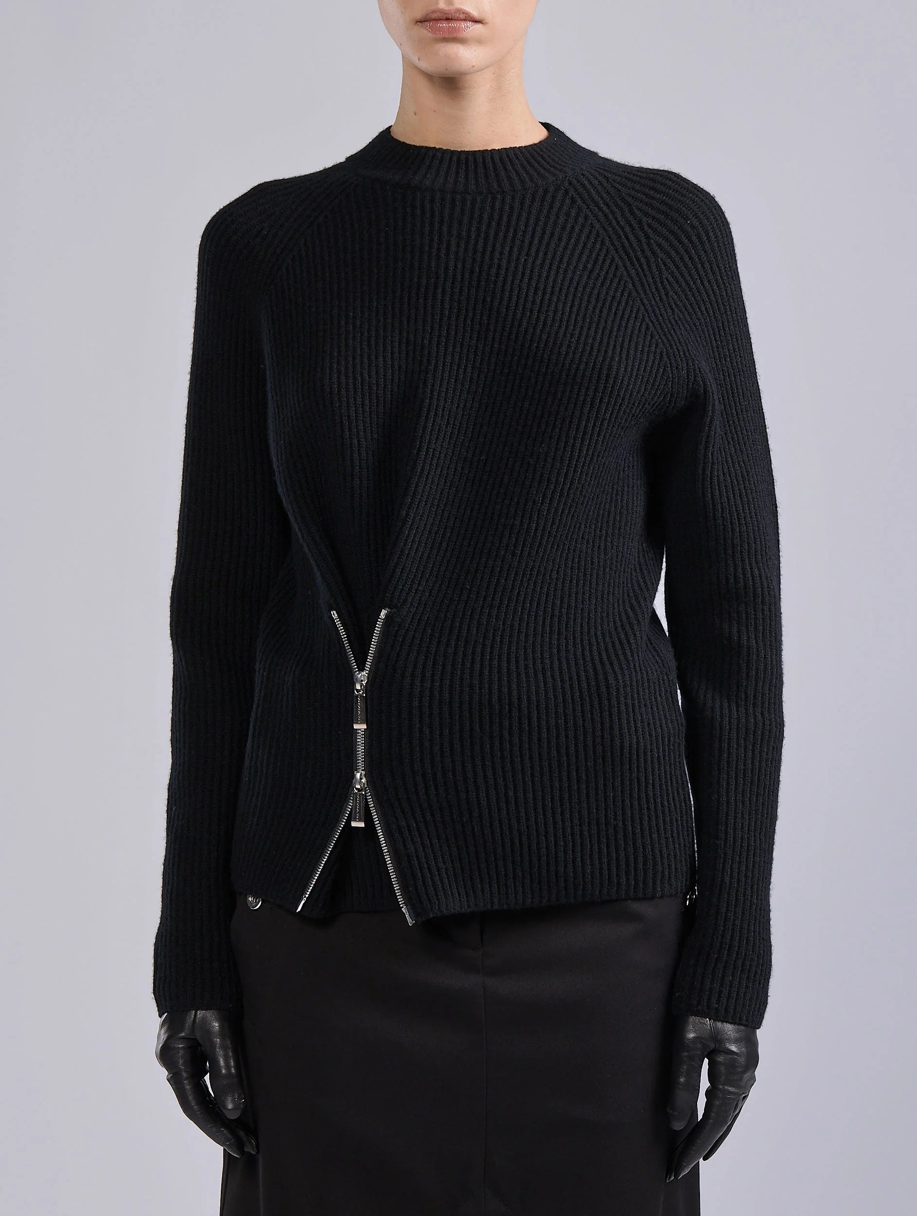 Barbara Bui Sweater with Zip G4218GXG