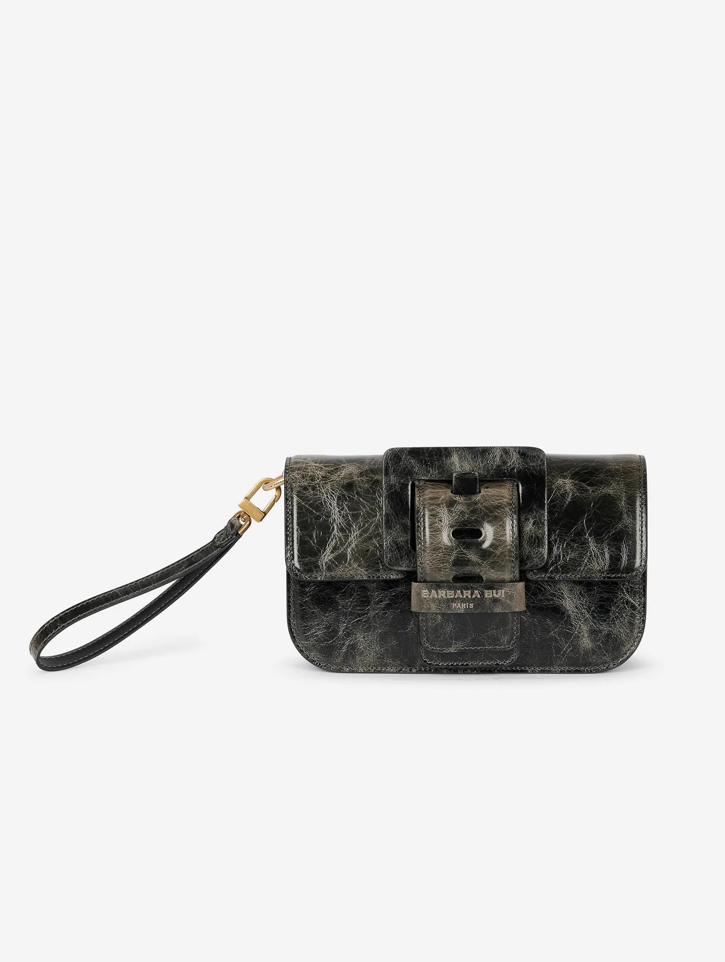 Barbara Bui Small LIKE ME BAG IN GREY PATENT LEATHER