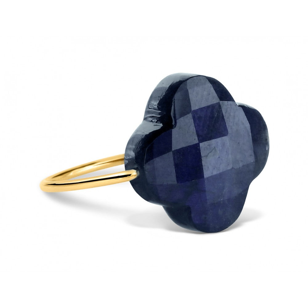 Morganne Bello Ring Clover Labradorite