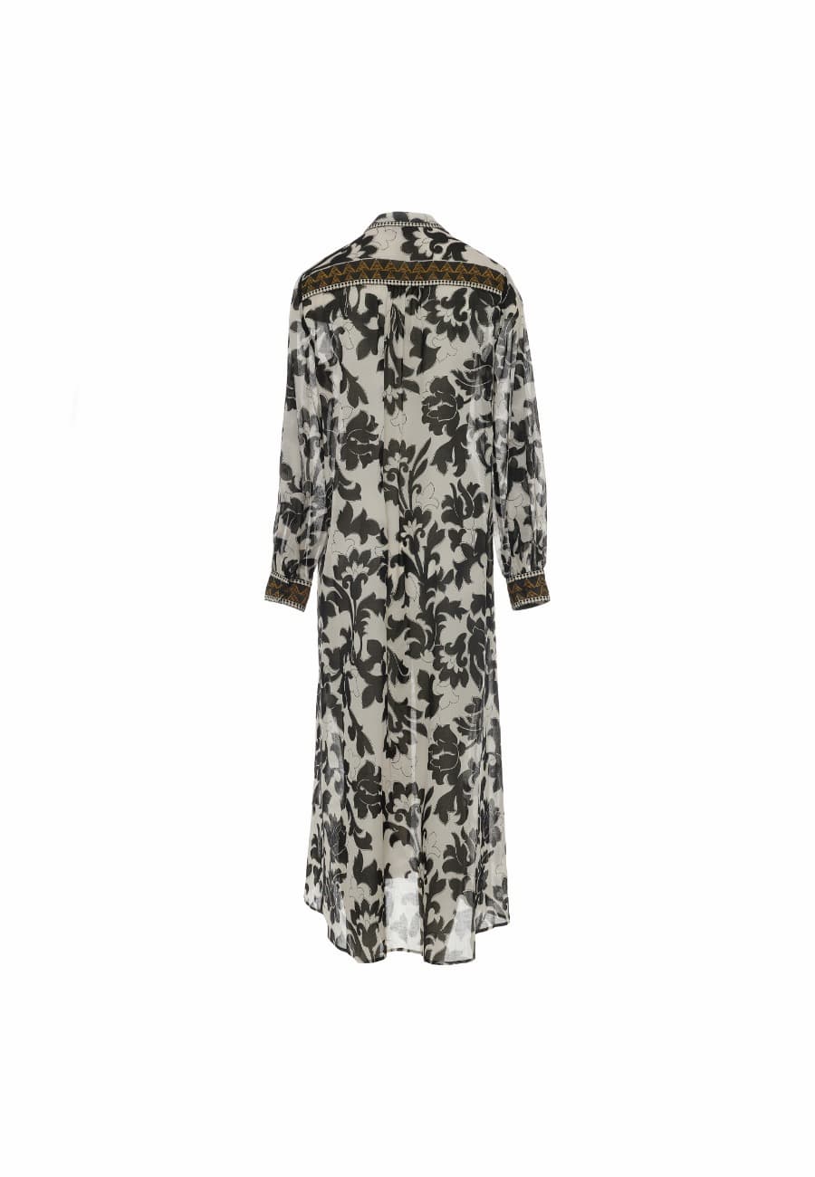 Devotion Twins Armoni long dress black/offwhite 025306G