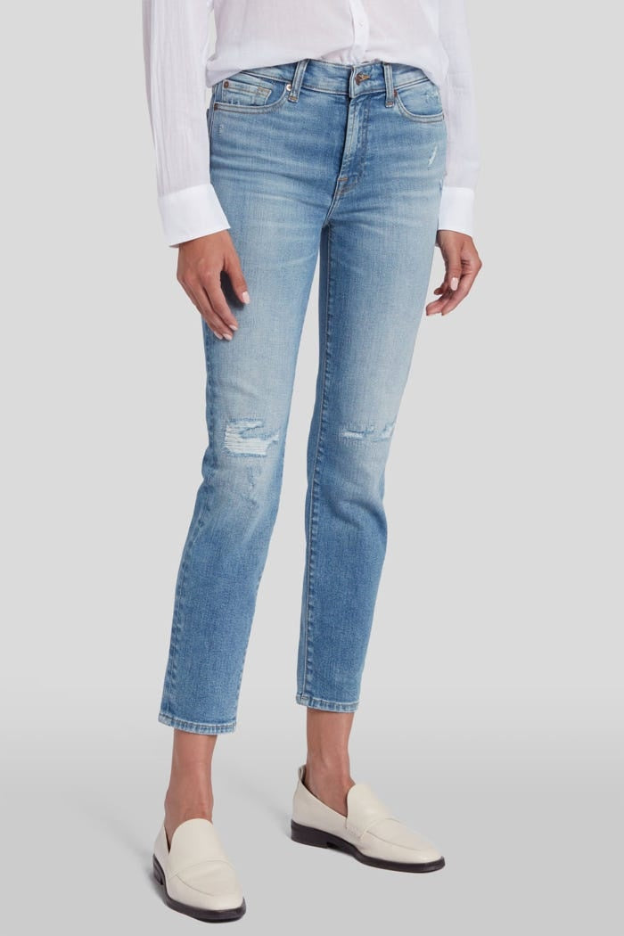 7 For All Mankind Roxanne Ankle Payphone jeans