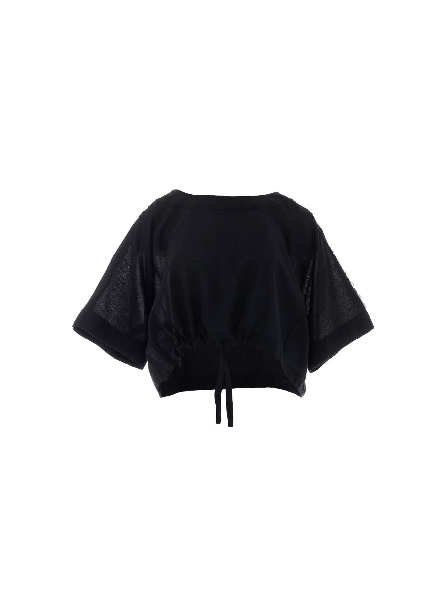 Devotion Twins Kaliopi Gauze Top black 025005G