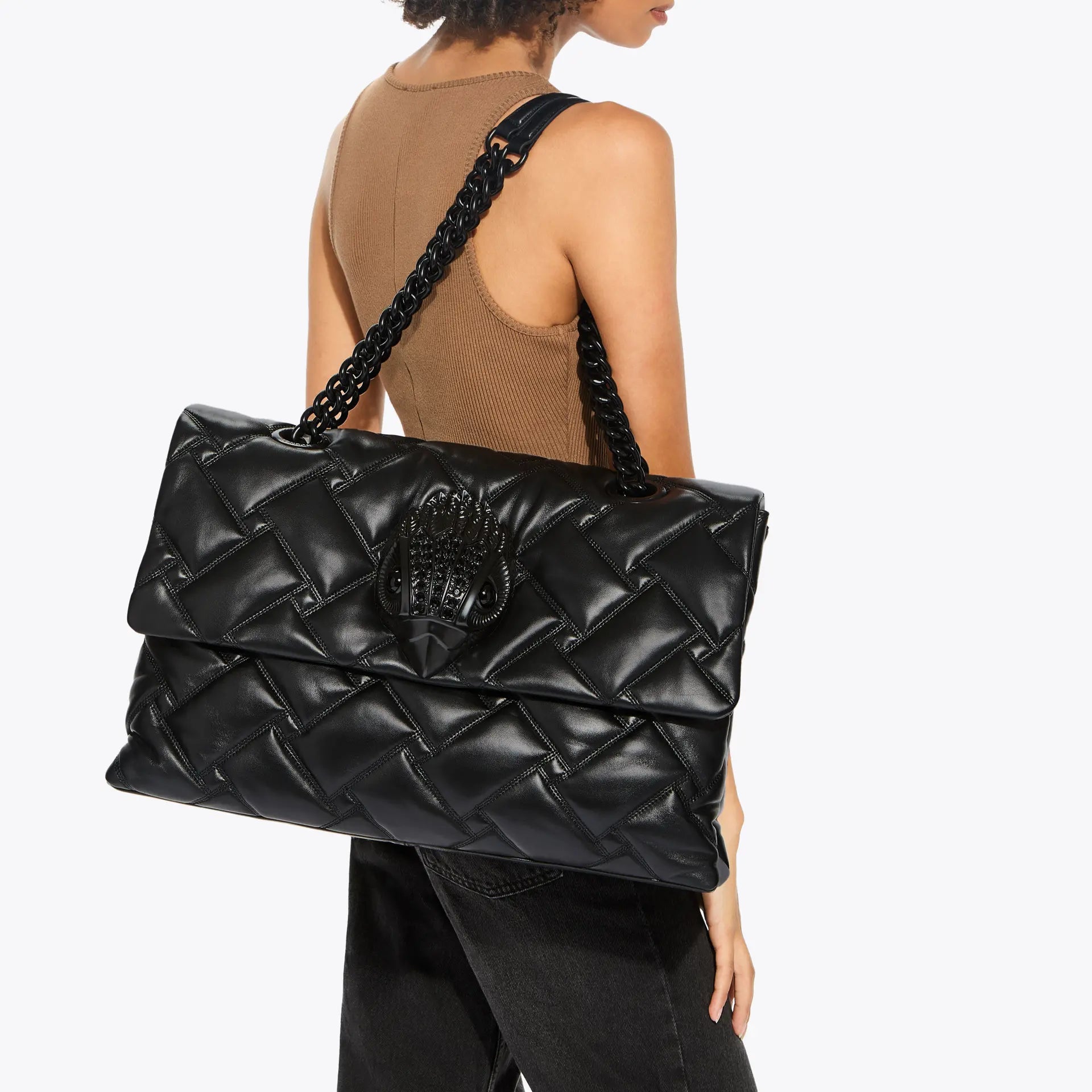 Kurt Geiger Kensington Macro Drench bag leather black