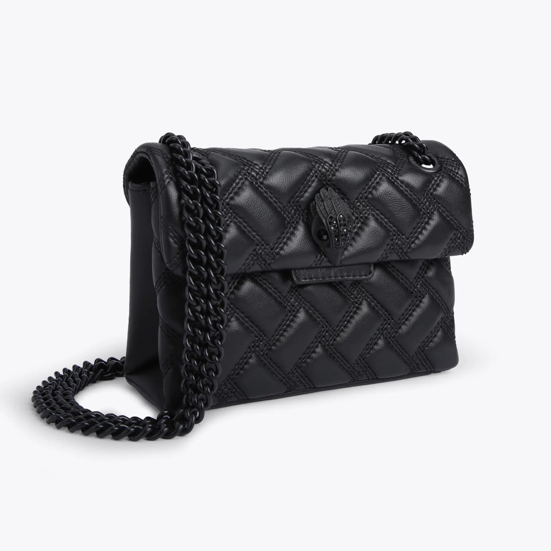 Kurt Geiger mini Kensington Drench bag leather black