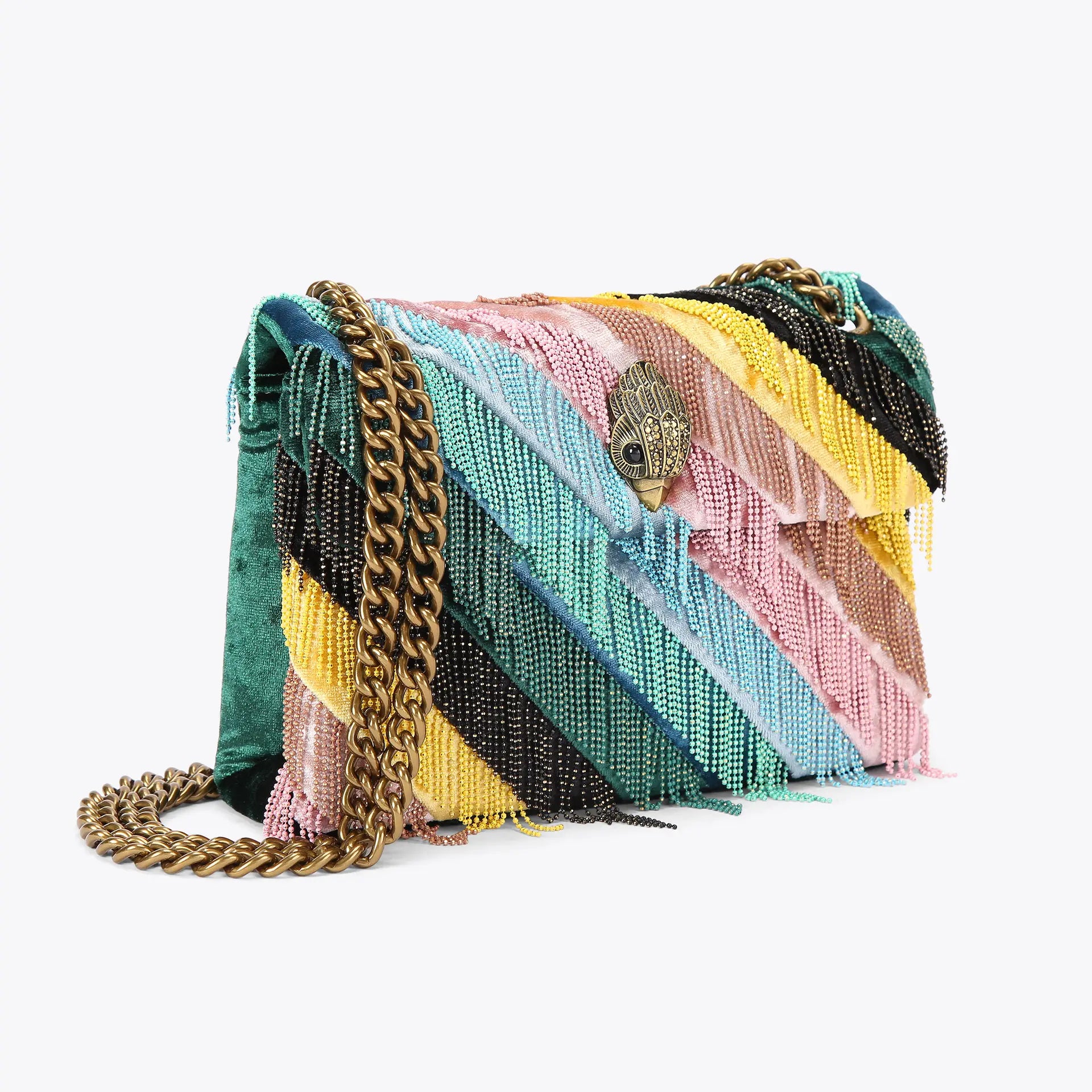 Kurt Geiger Mini Fringe Kensington Bag