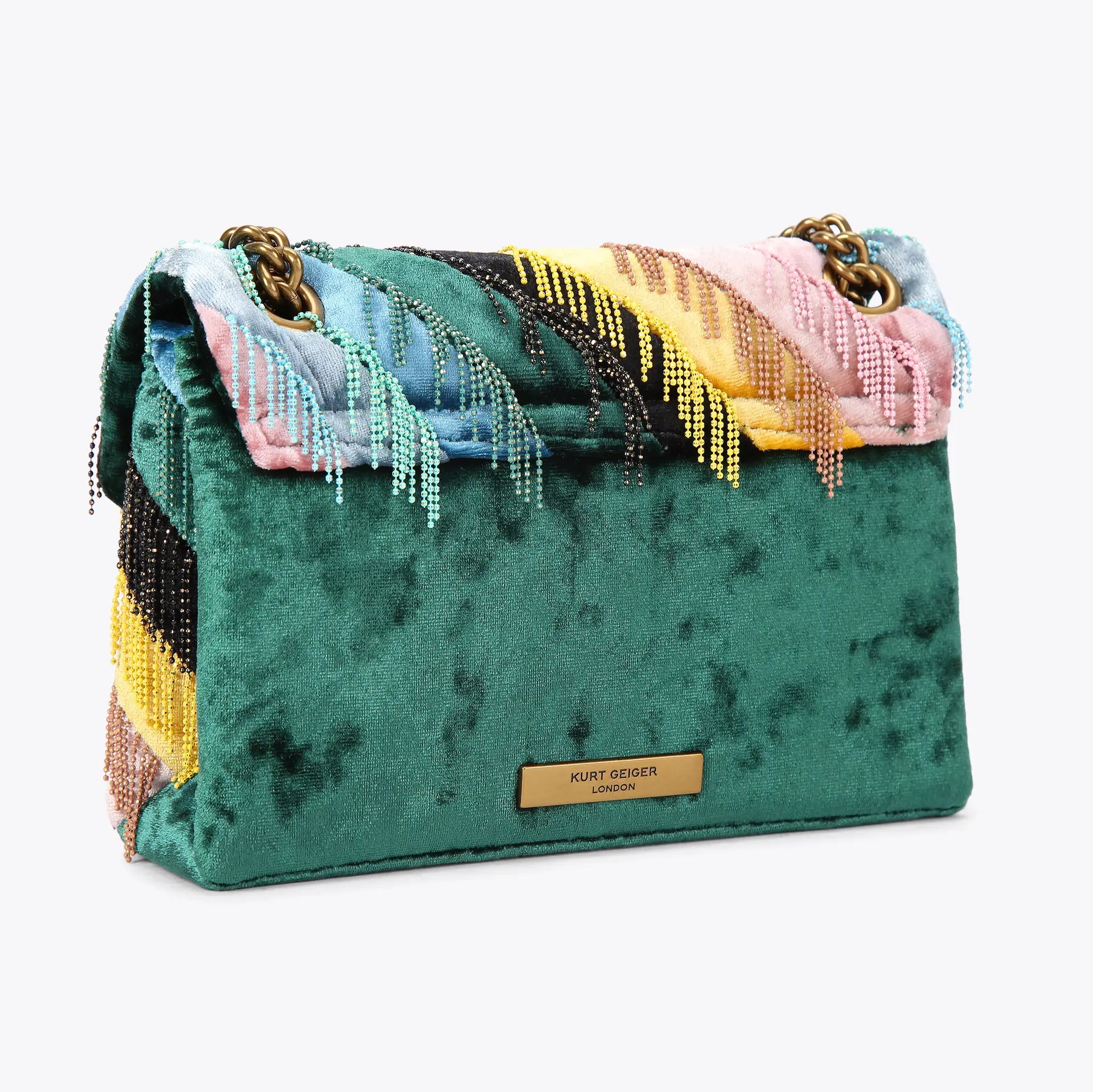 Kurt Geiger Mini Fringe Kensington Bag