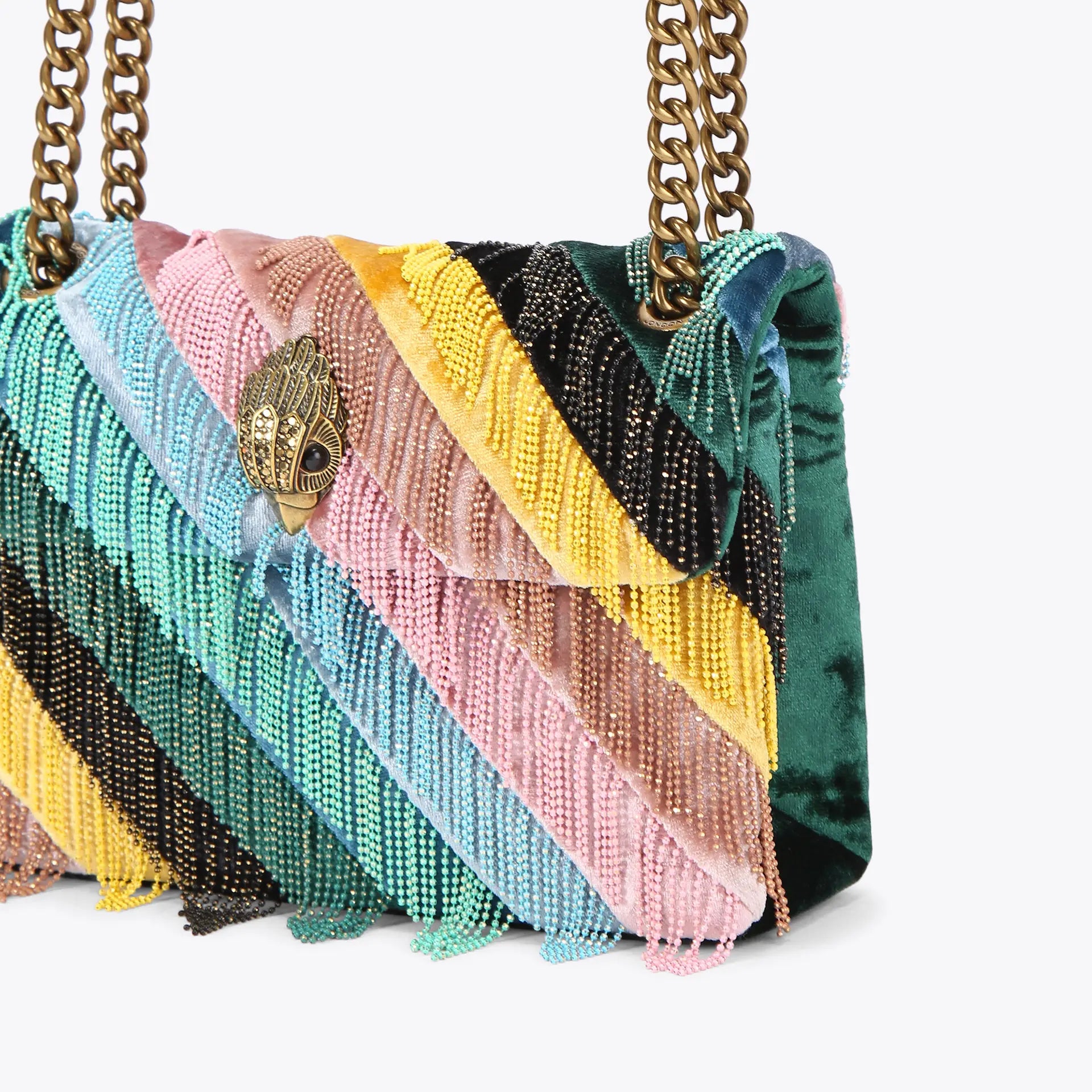 Kurt Geiger Mini Fringe Kensington Bag