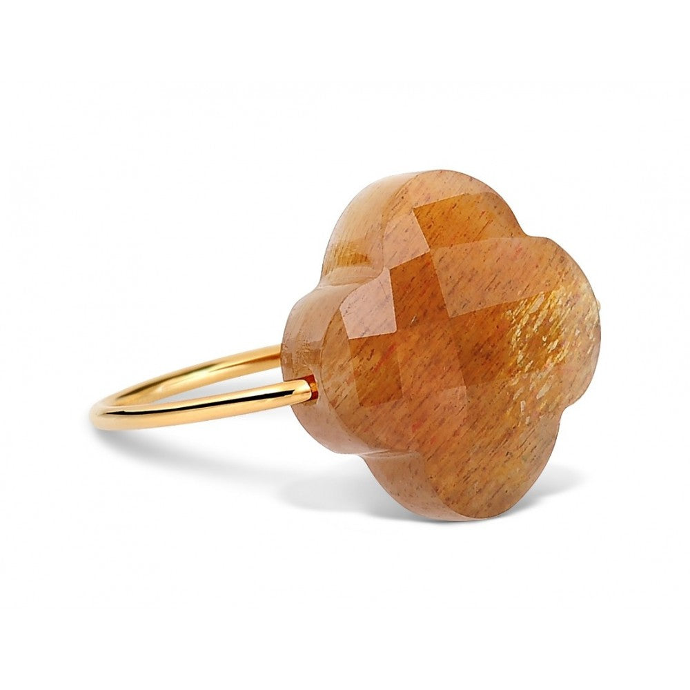 Morganne Bello Ring Clover Sunstone