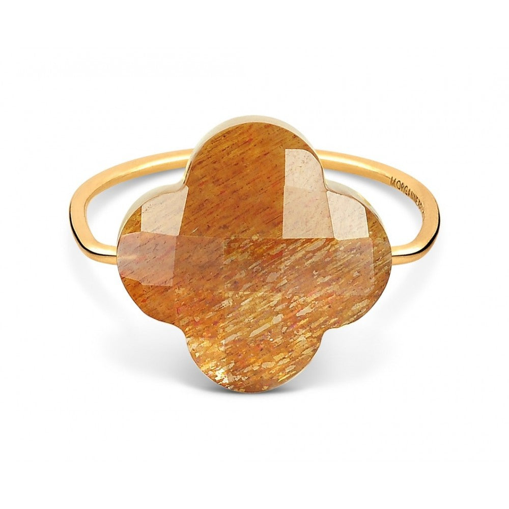 Morganne Bello Ring Clover Sunstone