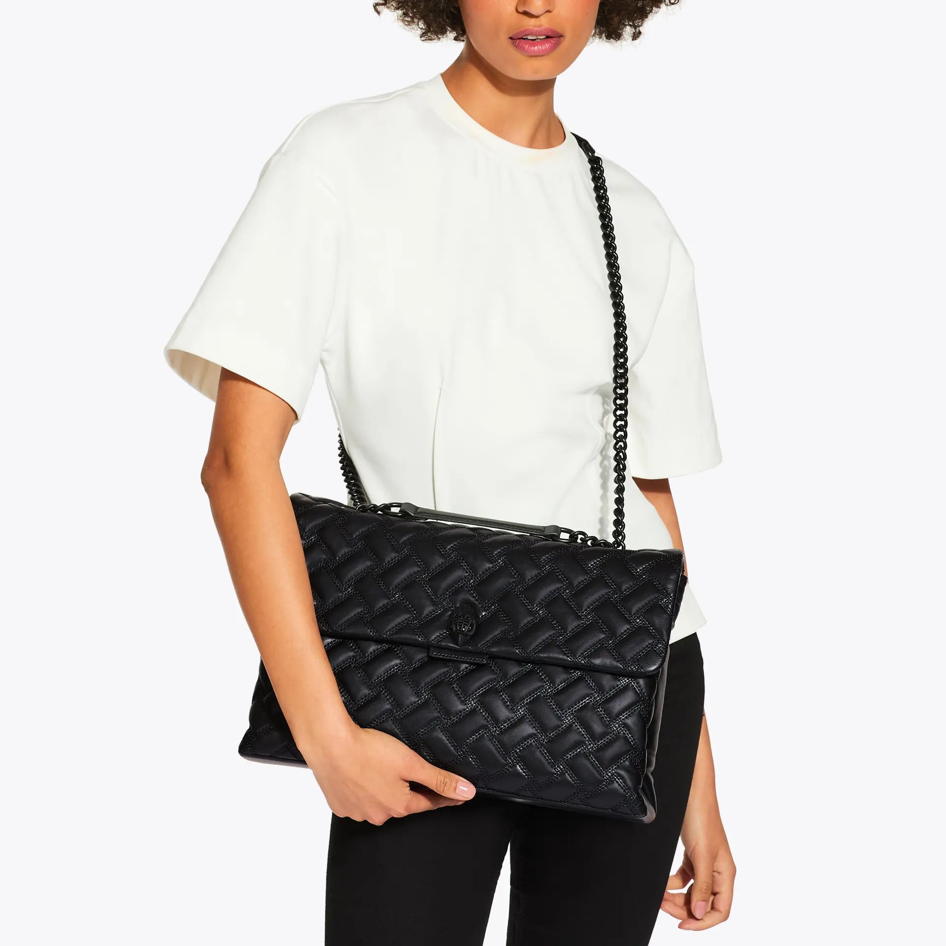 KURT GEIGER XXL Kensington Drench Bag Leather