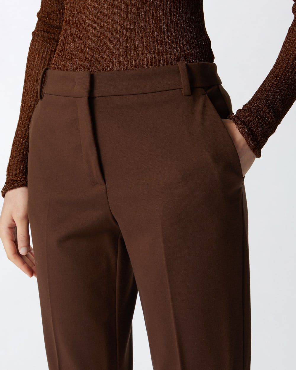 Bello Pantalone Punto Stoffa brown