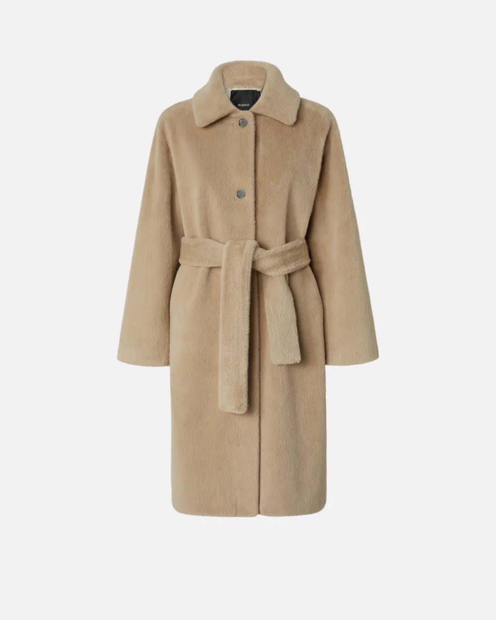 PINKO Coltello coat beige nomade