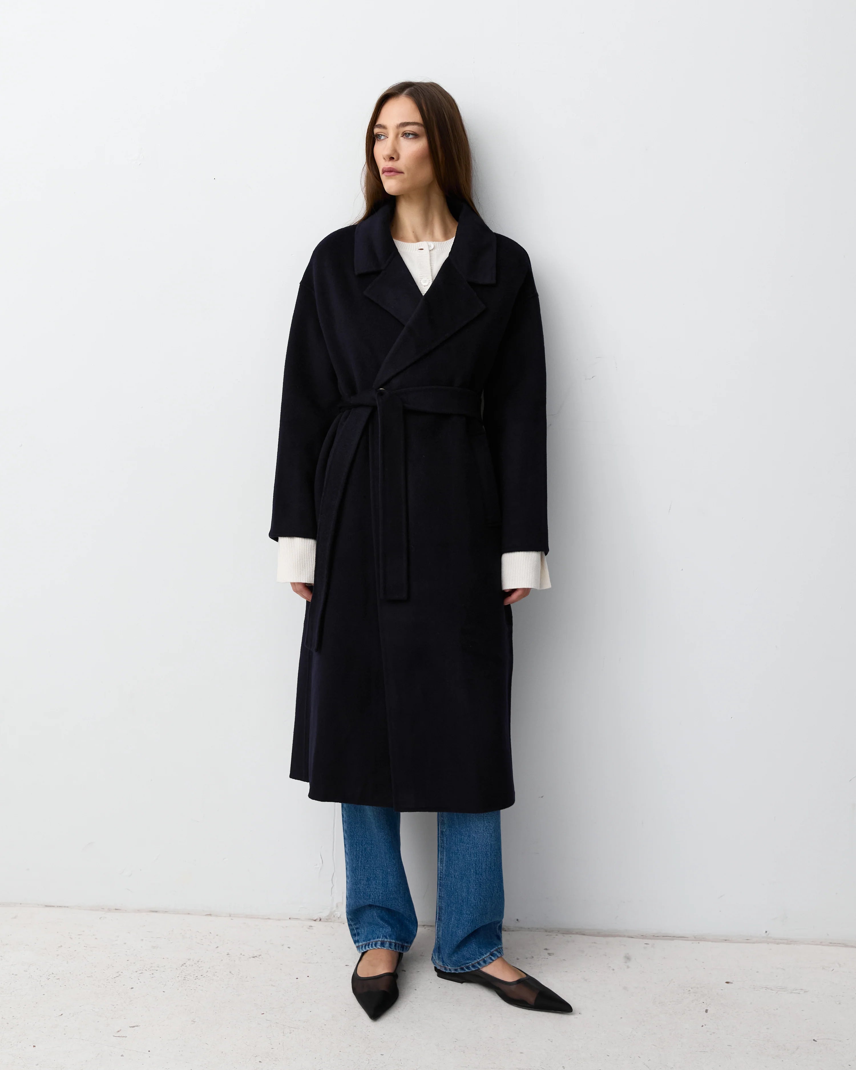 The Curated The London Coat navy NH-020_PA5065