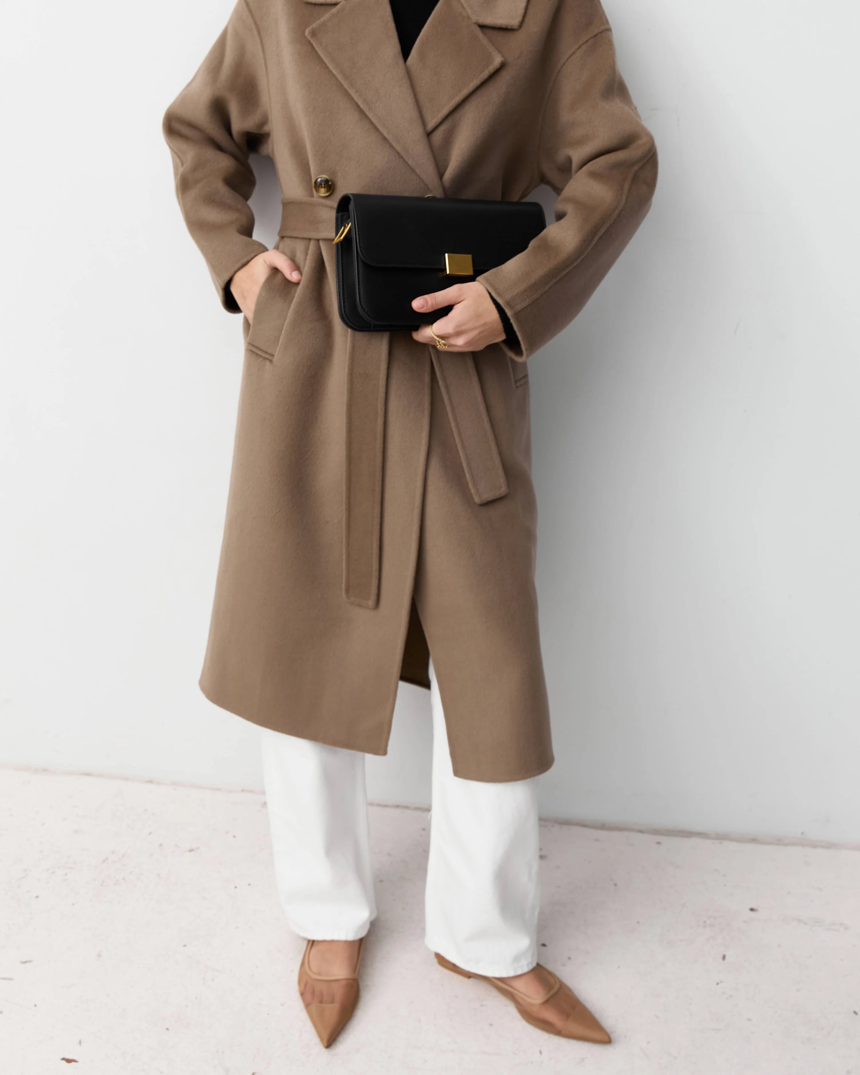 The Curated The London Coat taupe NH-020_RM23001