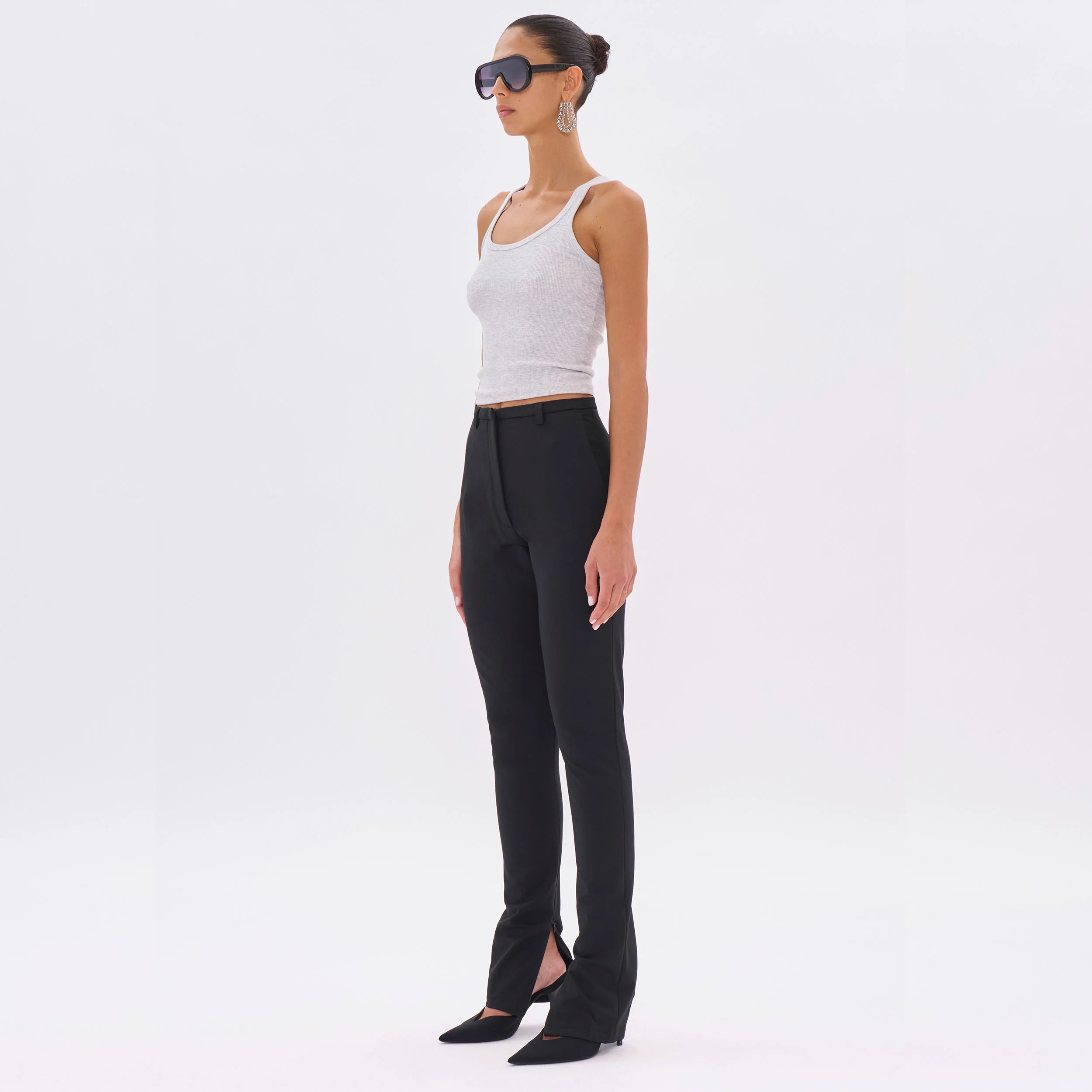 The Latest Studios Carola Trousers Black TLW03112J0094ABTP